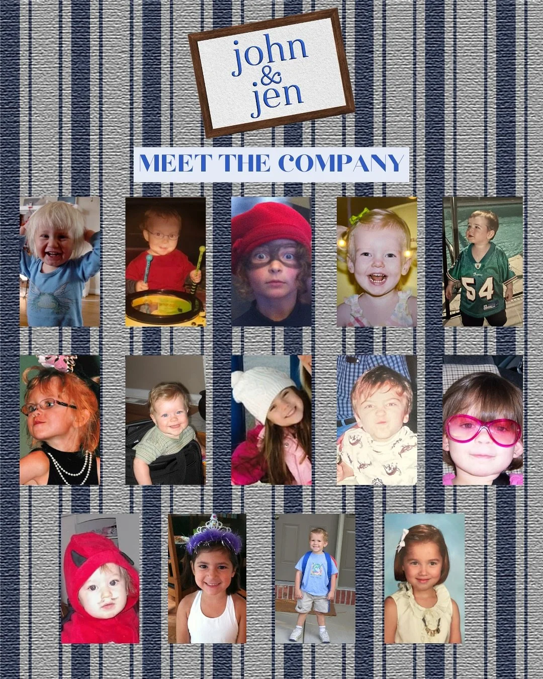 As we count down the days until we get to see this beautiful production, let us take a trip down memory lane and meet the wonderful people behind the work! Meet your John &amp; Jen Company 🫂⭐️