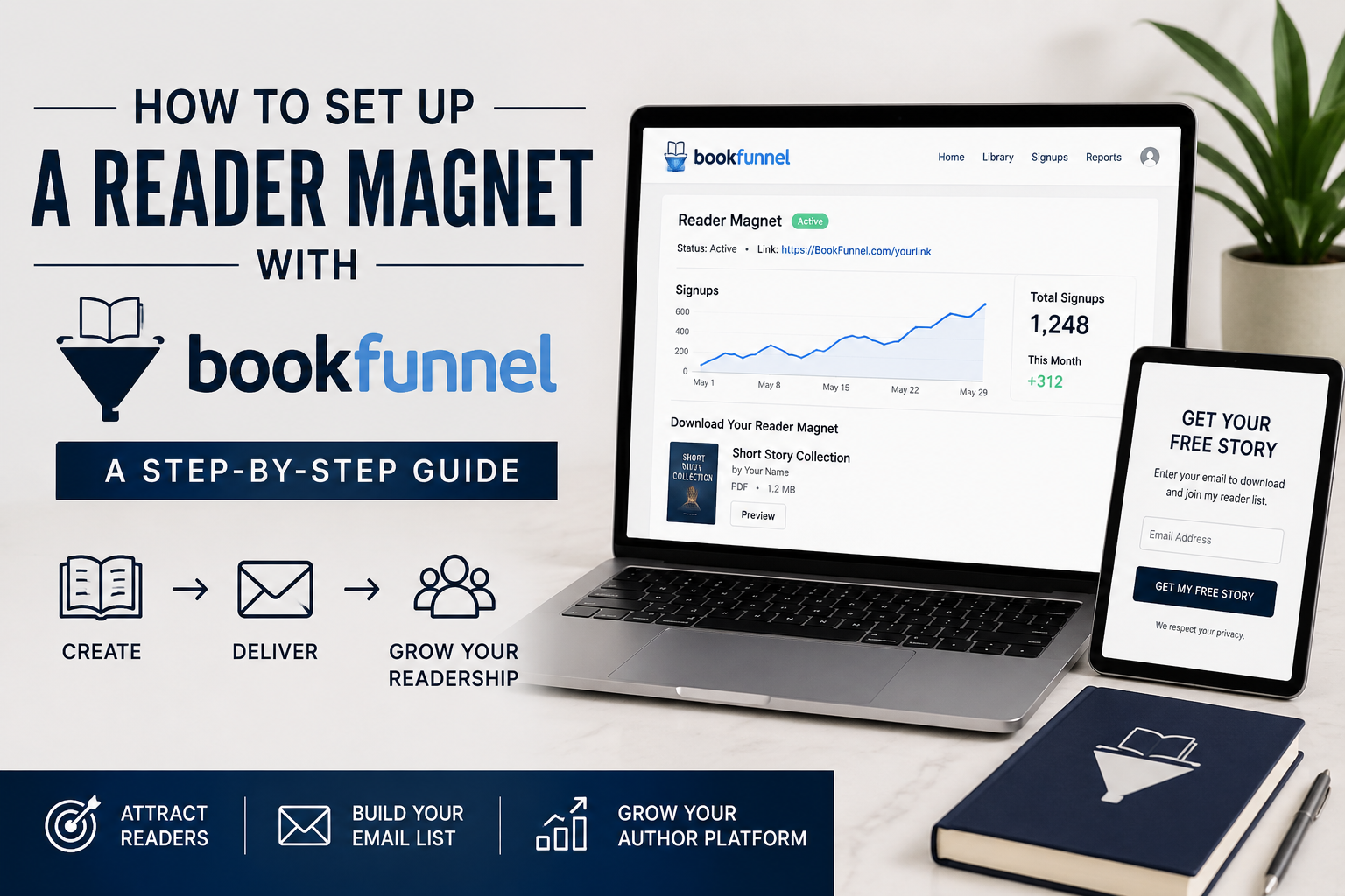 How to Set Up a Reader Magnet with BookFunnel: A Step-by-Step Guide for Indie Authors