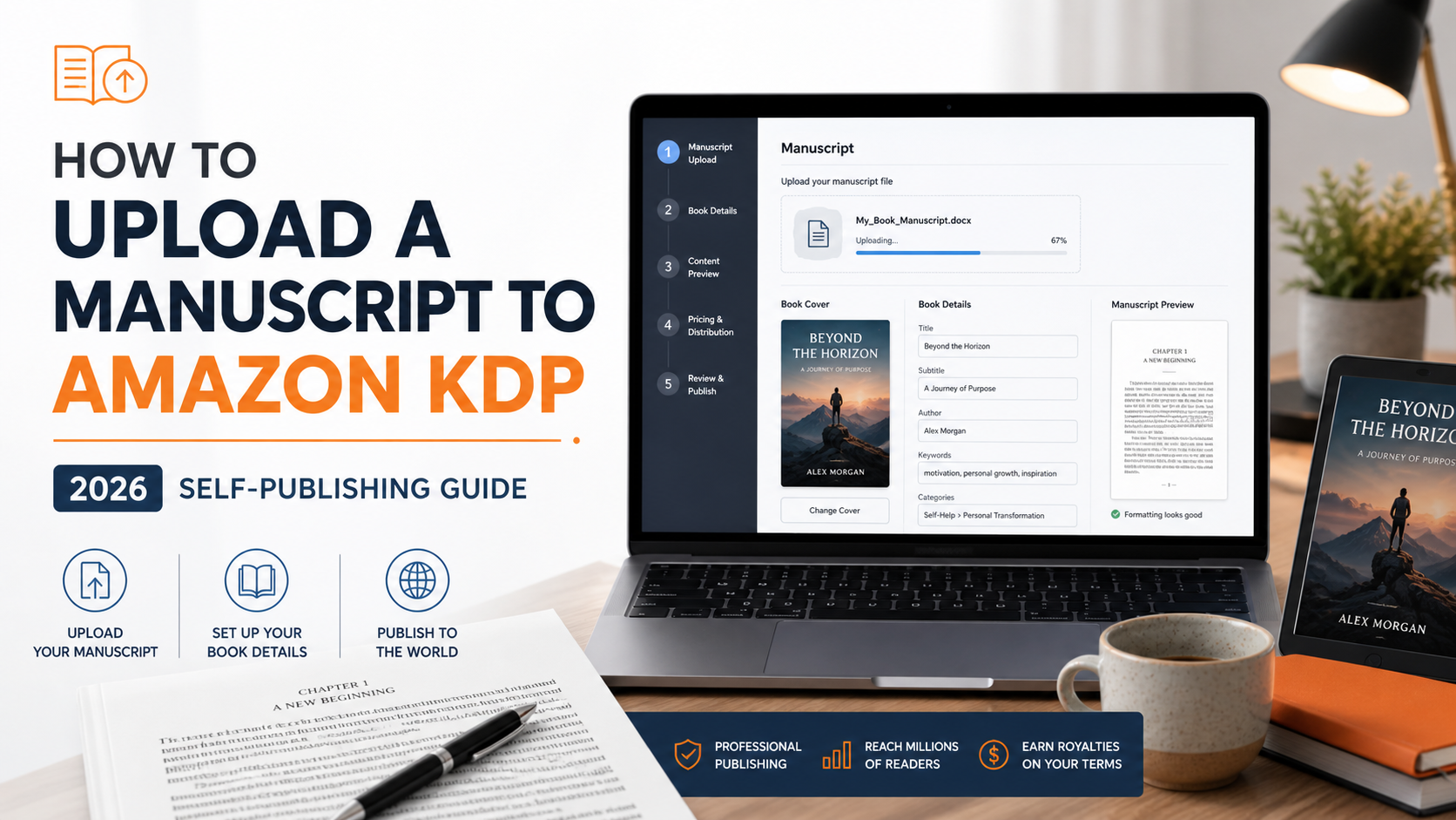 How to Upload a Manuscript to Amazon KDP: 2026 Self-Publishing Guide ...