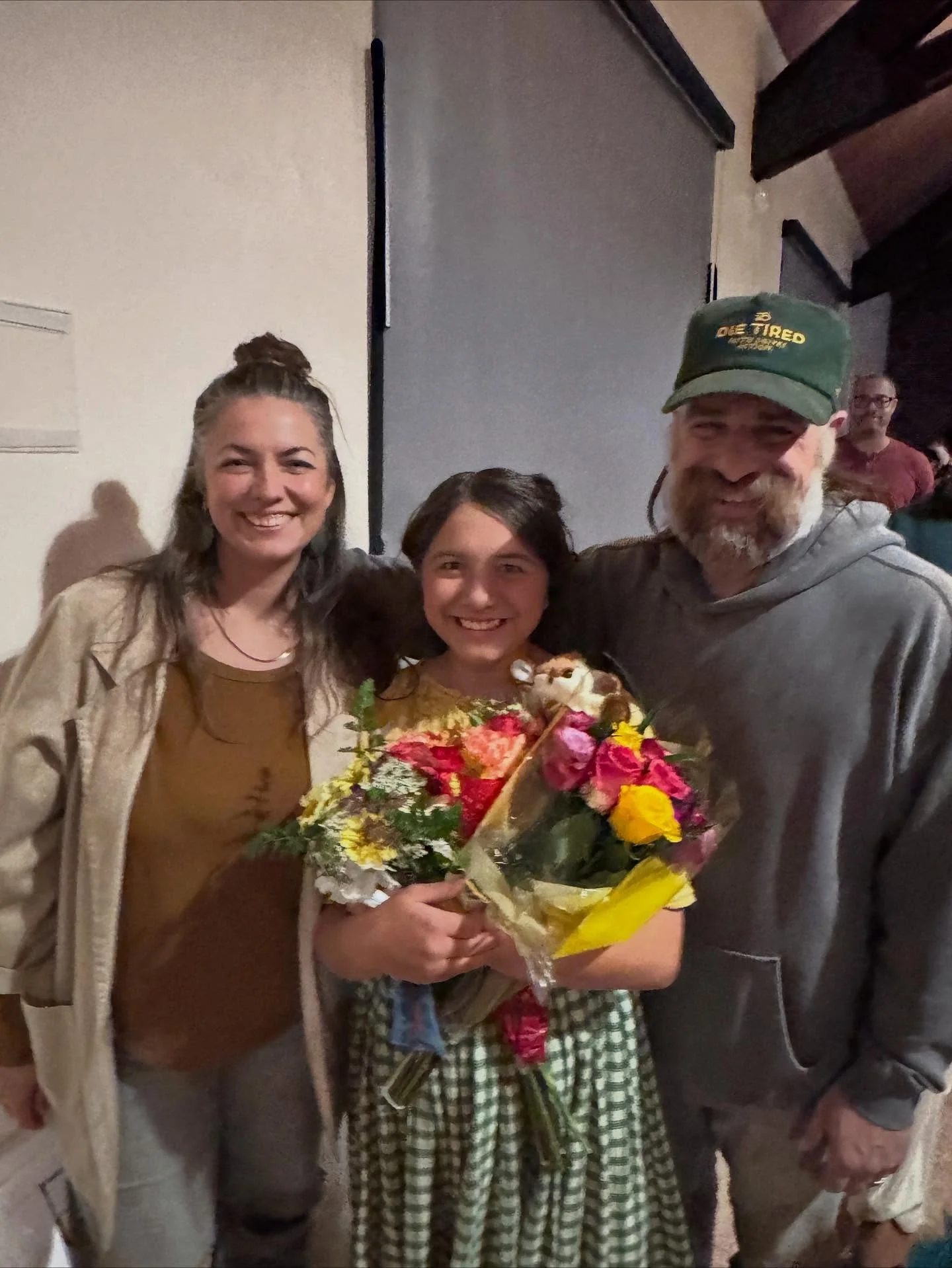 Lucy&rsquo;s first play! 💚 we are a o proud of her and all the kids! Months of rehearsals paid off to make Anne of Green Gables a success!