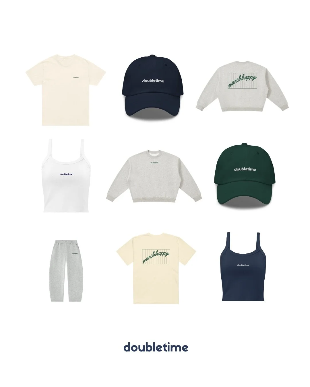 the lineup | our very first collection, inspired by the marching arts and designed for every day.

drill day oversized tee | an everyday essential with a little marching arts joy on the back.

classic everyday hat in navy | a little doubletime to top