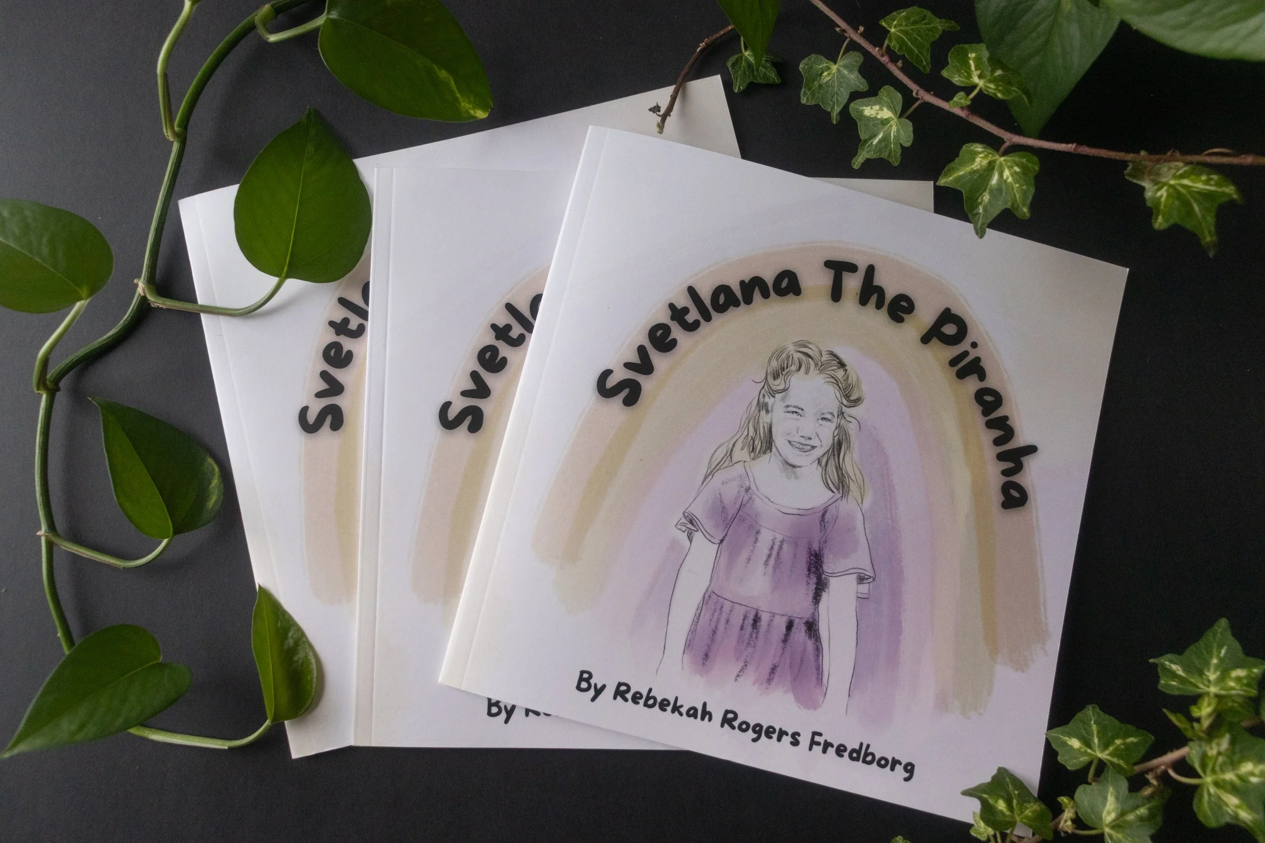 Svetlana The Piranha - SIGNED COPY Children's Book; A bite-sized lesson in kindness!