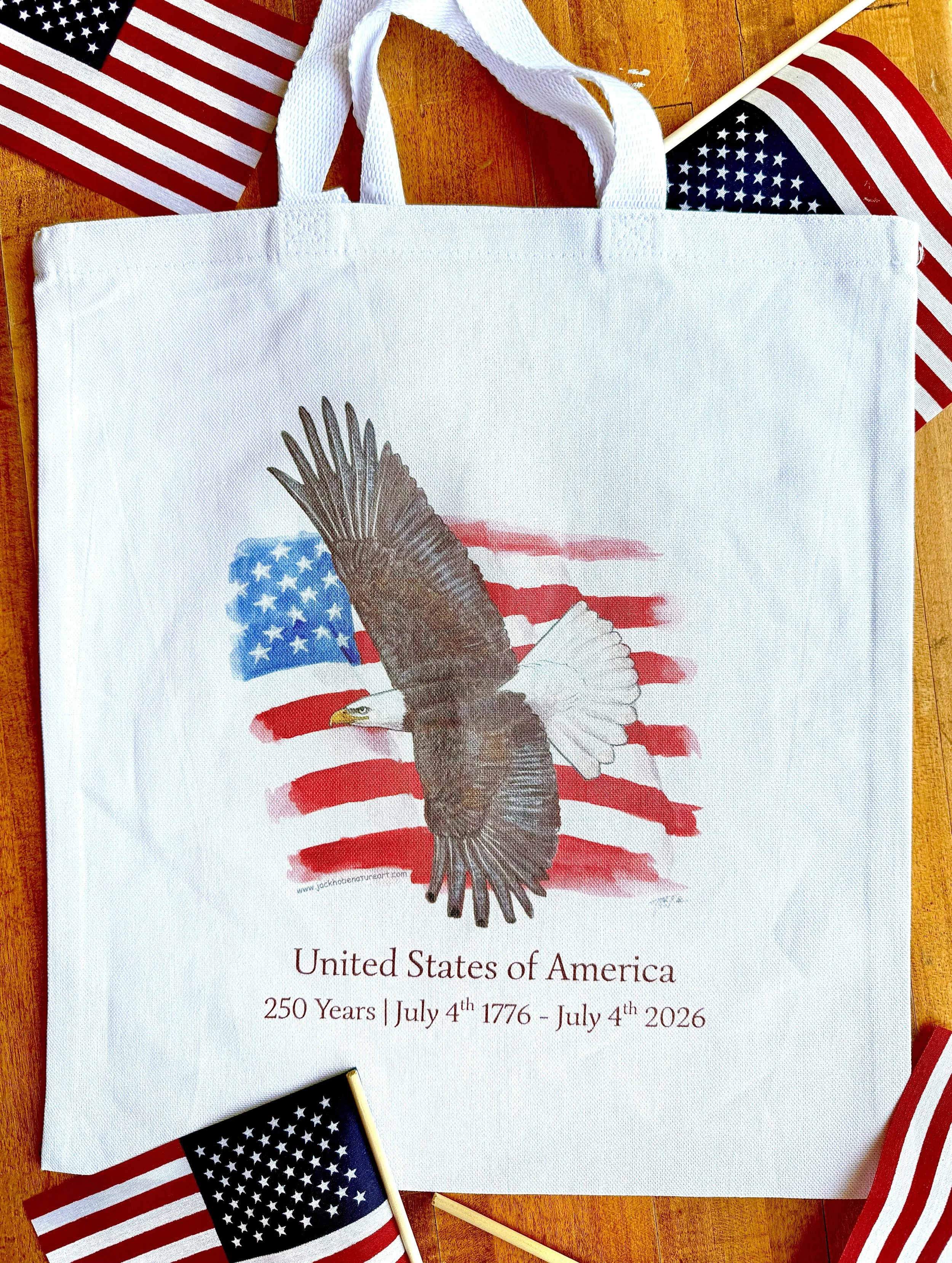 Bald Eagle (USA 250 Special Edition) Tote Bag