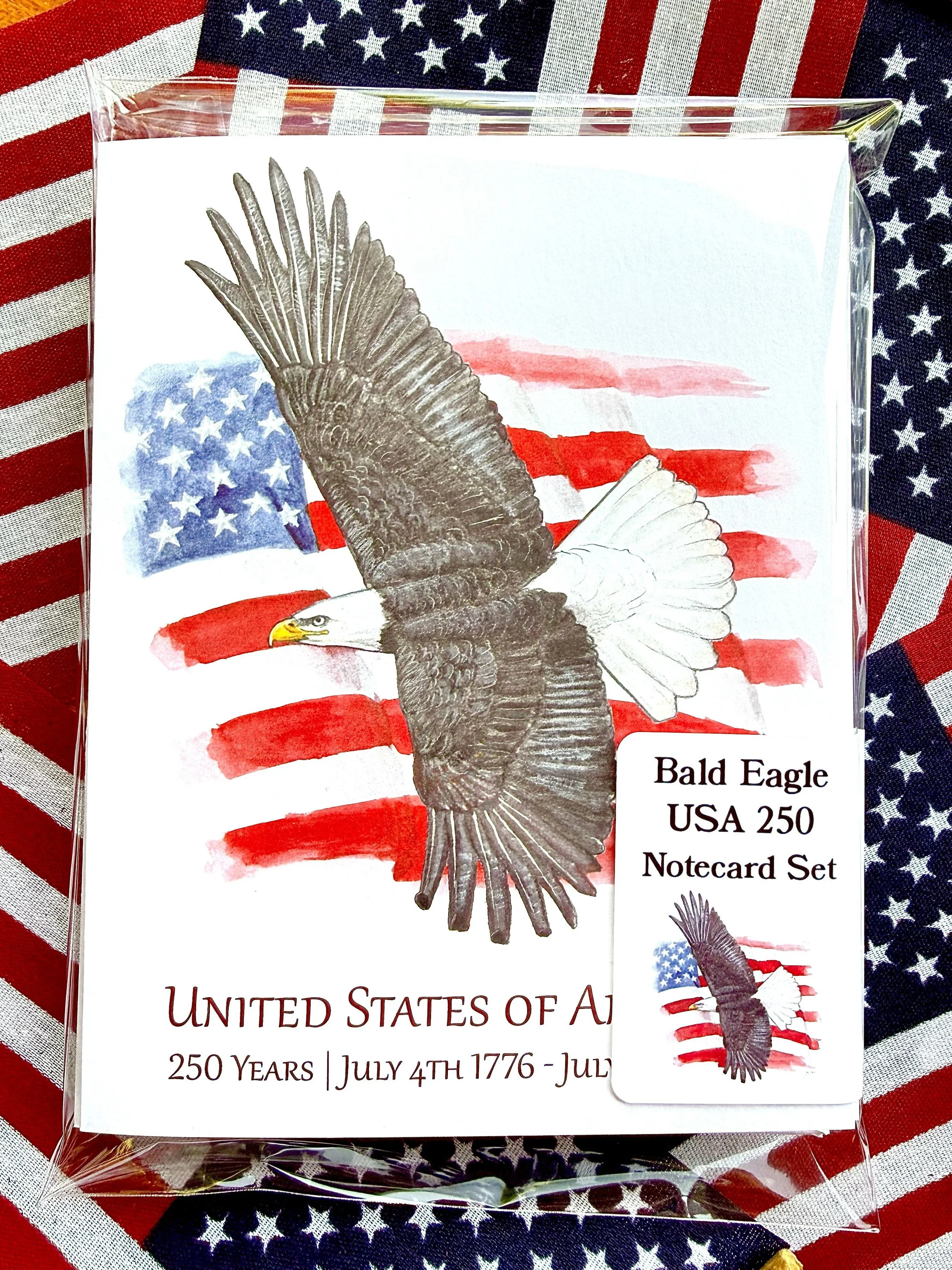 Bald Eagle (USA 250 Special Edition) Notecard Set
