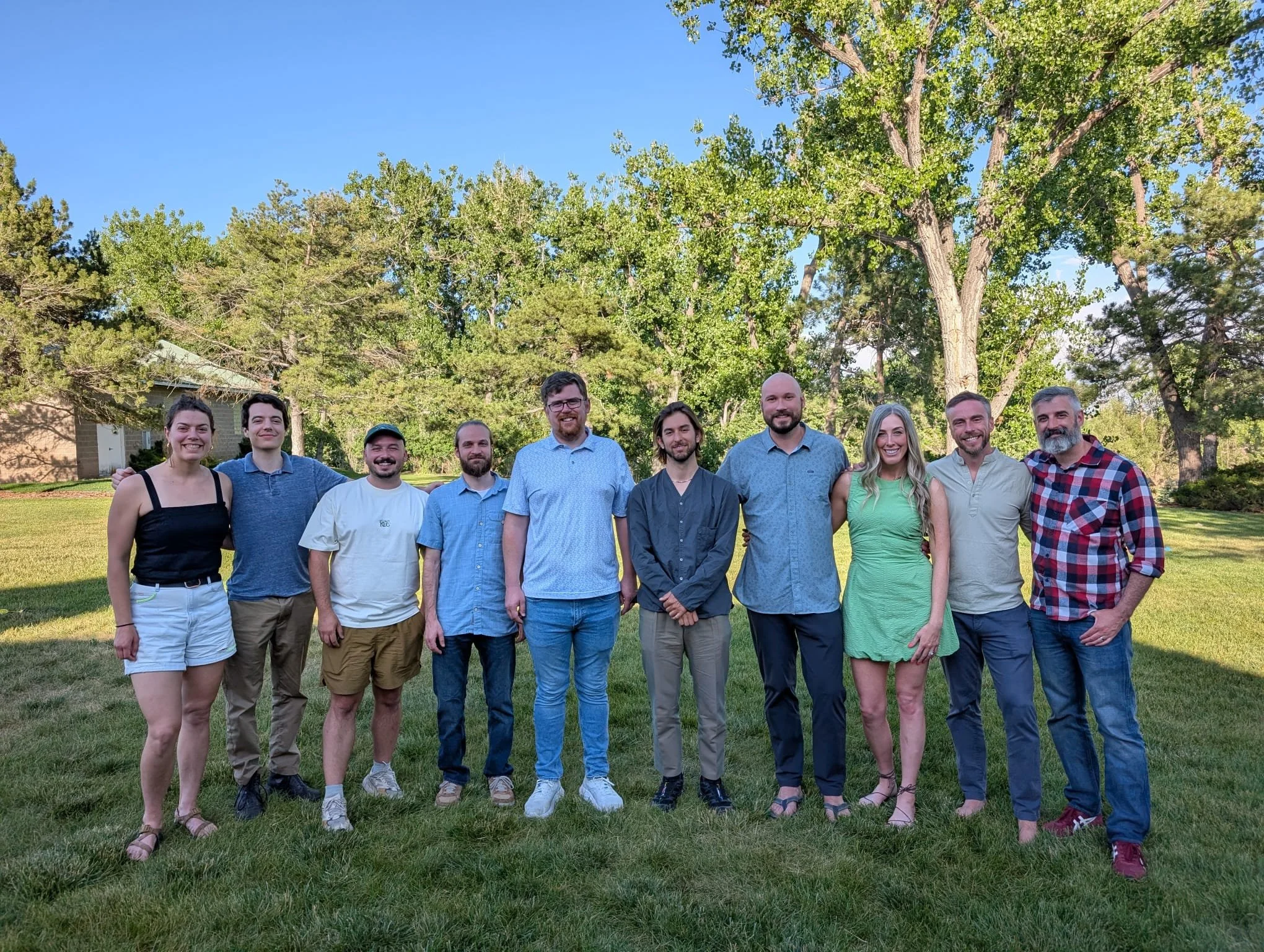 Group photo of the Unknown Unknowns team