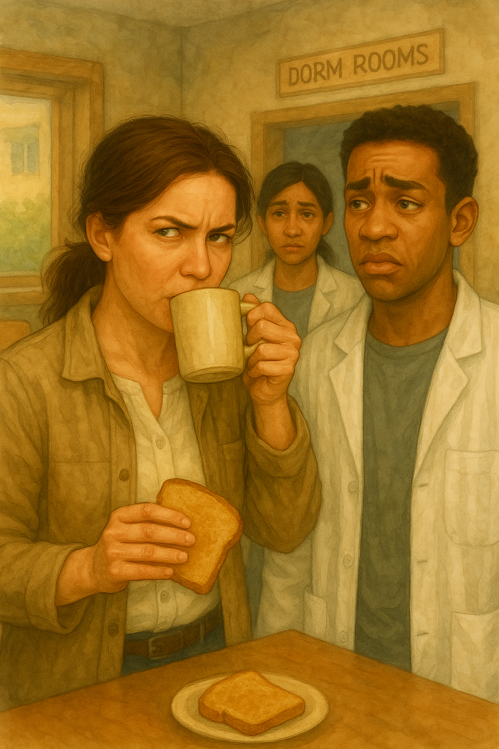 Part 17 - May 21 - Breakfast at the University