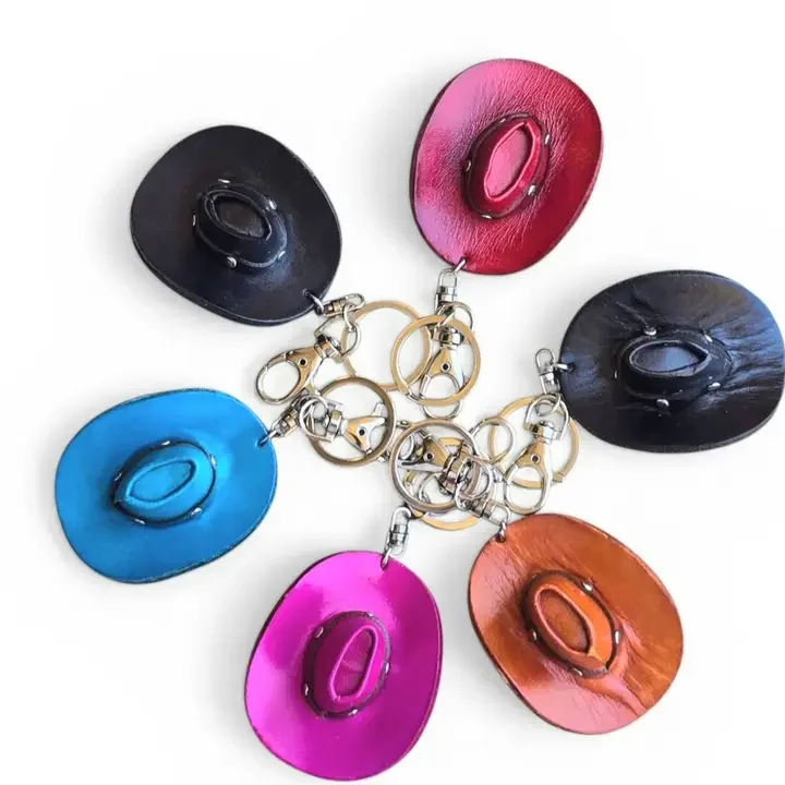 Western Keychain- Cowboy Hat