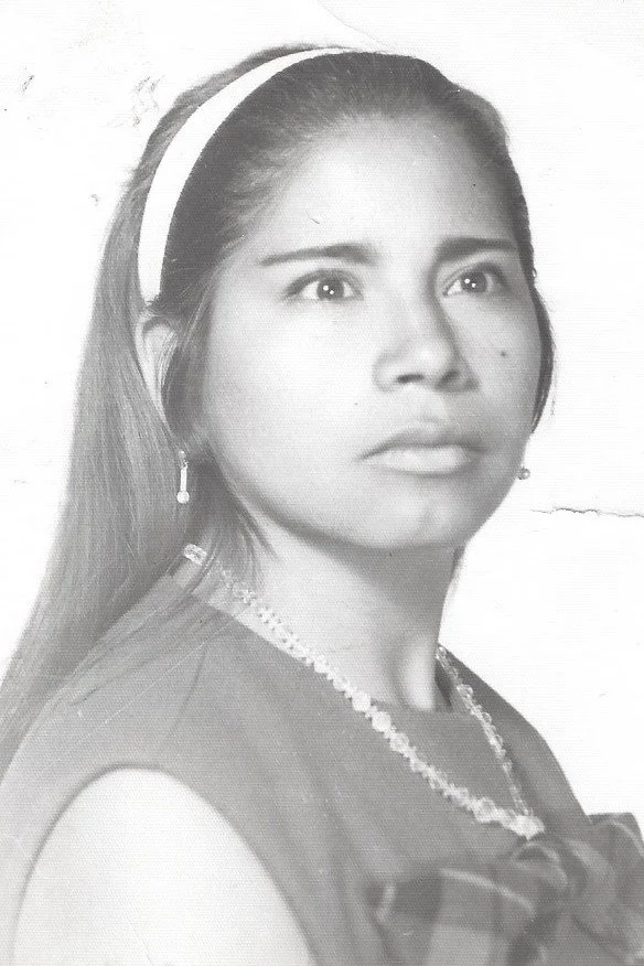 Black-and-white portrait of Hortensia, Katherine’s grandmother and the namesake of ORTENSE.