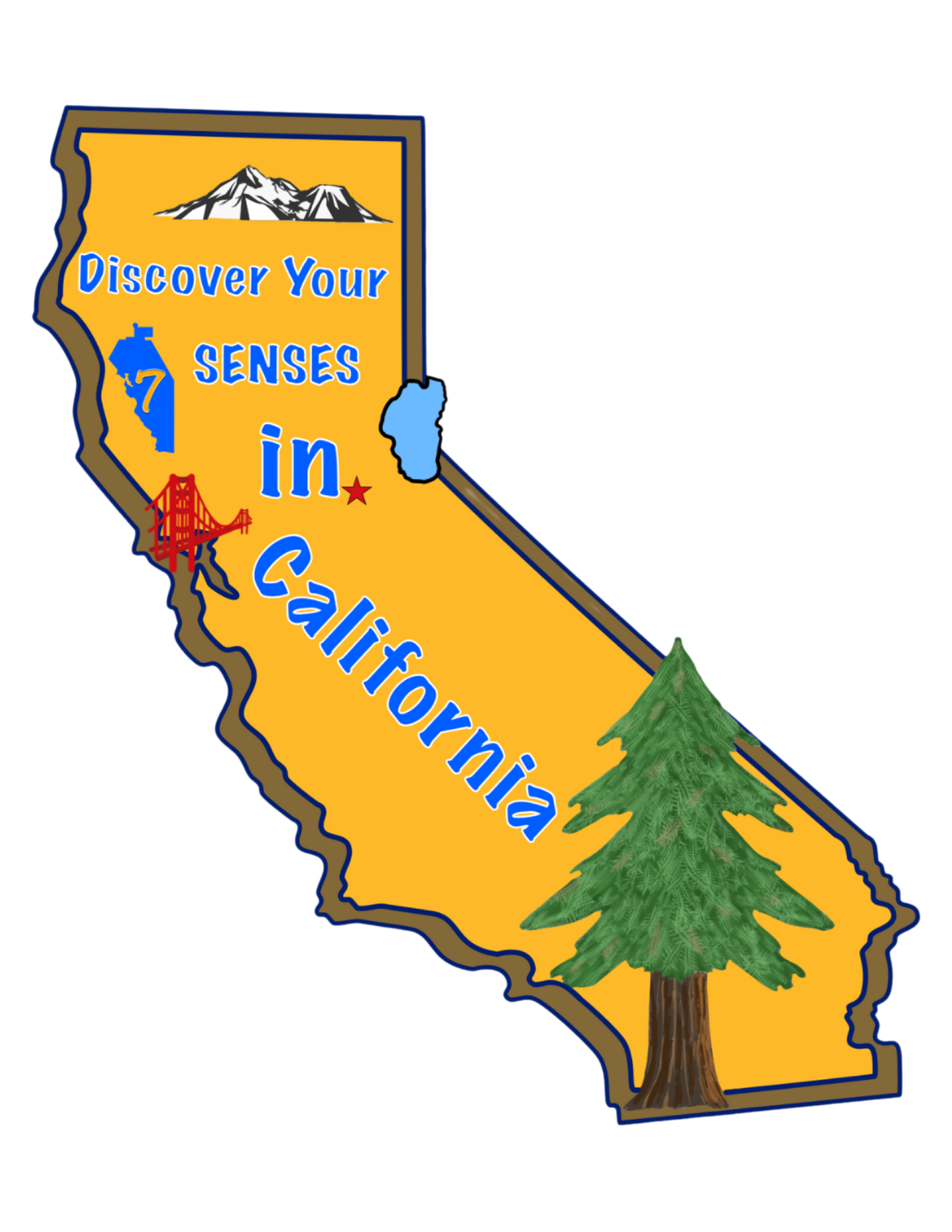 Discover Your Senses in California, 5"