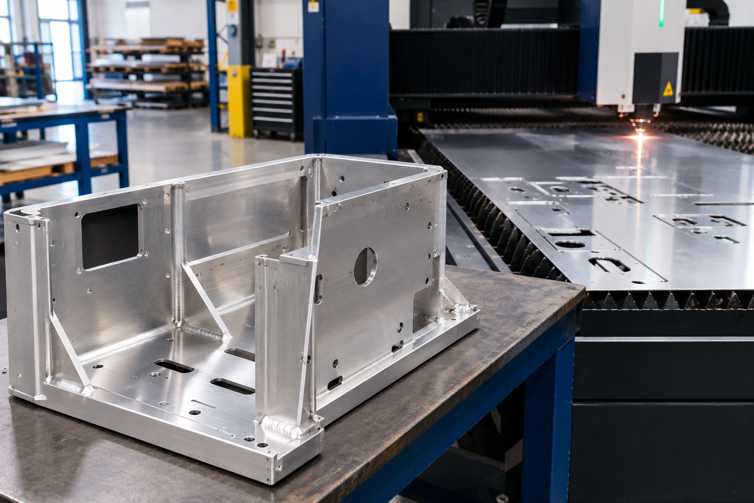 aluminum fabrication work