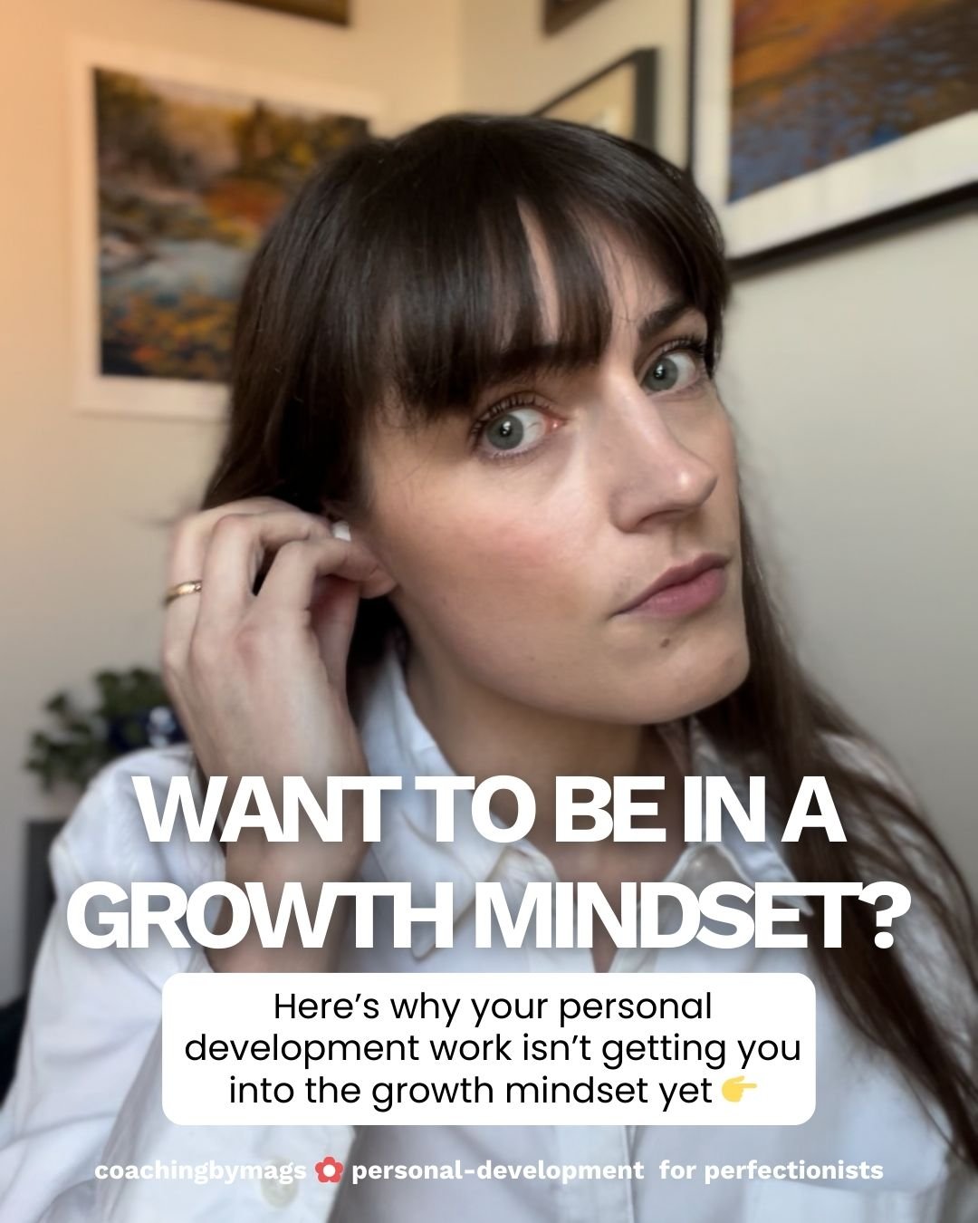 Are you being a perfectionist about overcoming perfectionism?

It sounds silly - but it is far too common.. if you feel stuck, this might be whats happening.

You know that doing &ldquo;the work&rdquo; means getting into a growth mindset.  You&rsquo;