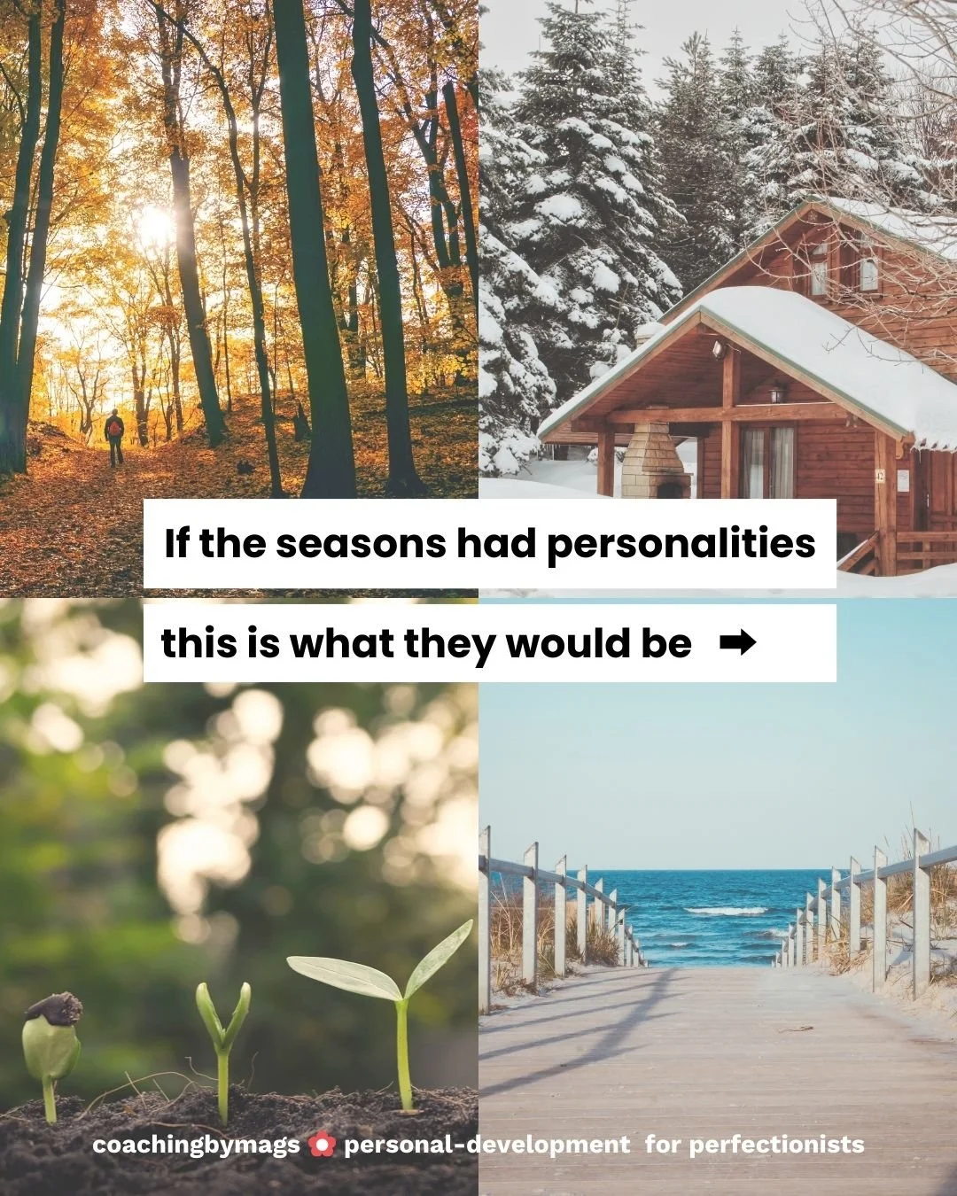 If Jan 1st doesn&rsquo;t feel like a fresh start for you, that&rsquo;s okay.

For me, September always feels like a new year (too many years being a student I guess).

For one of my best friends, spring-time is when she feels the vibes.  New growth a