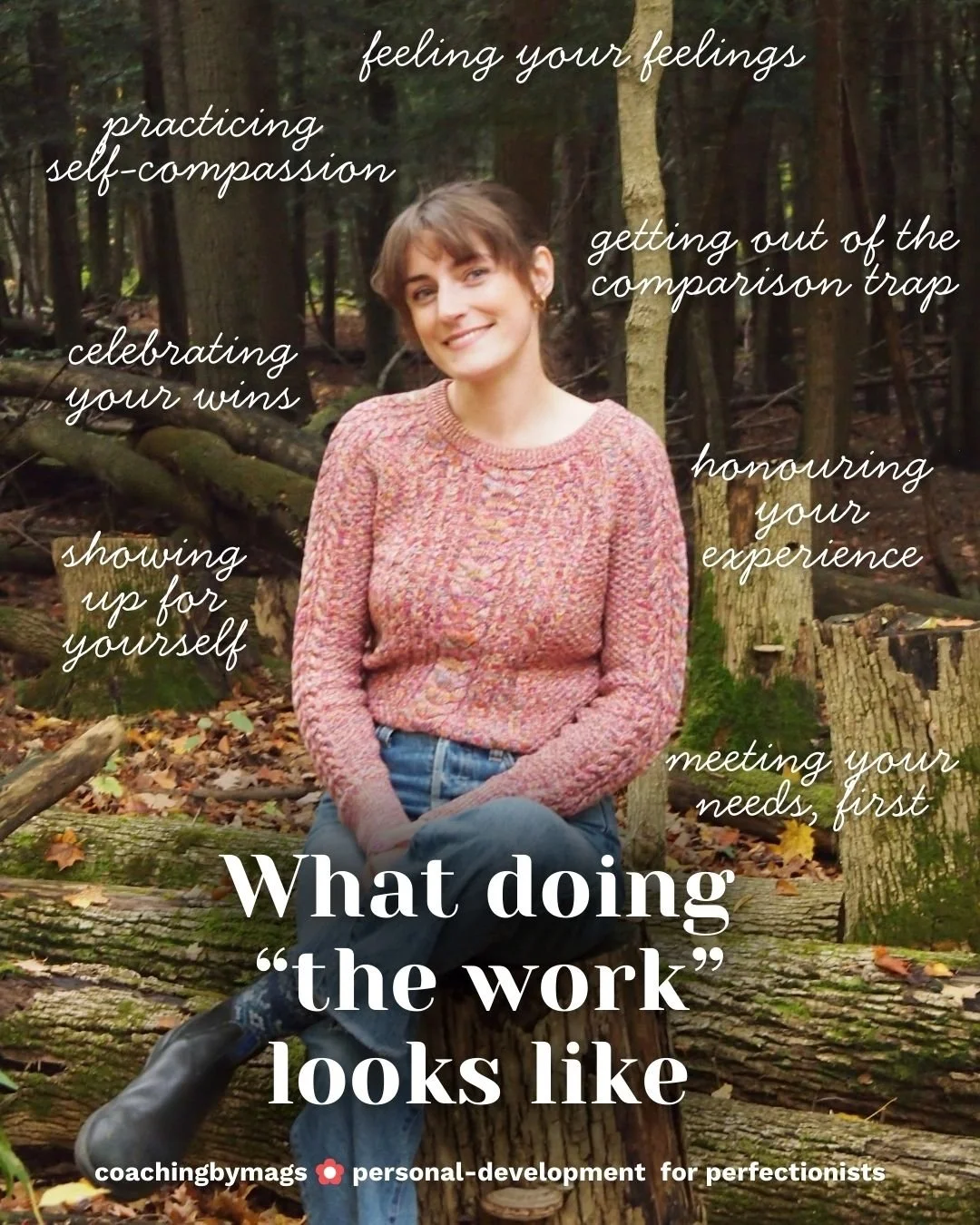 Cause &ldquo;the work&rdquo; is sooooo vague and also has so much pressure/expectation attached.

It can be so many things (but please don&rsquo;t be overwhelmed!!).

Maybe my definition will help: doing &ldquo;the work&rdquo; (to stop perfectionism 
