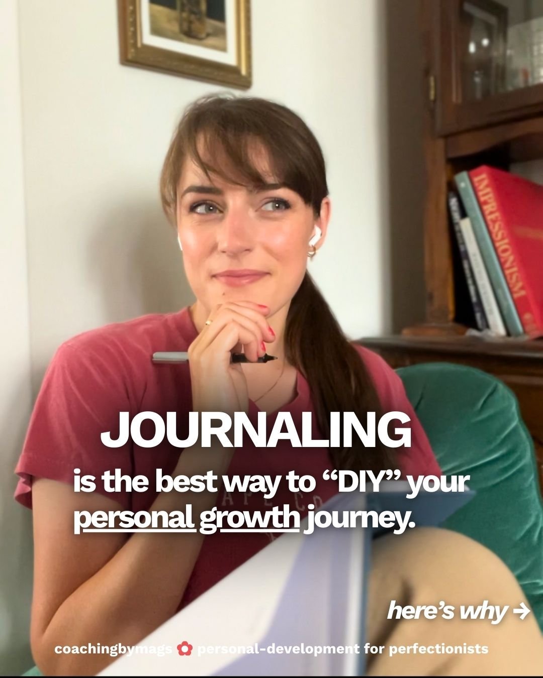If you&rsquo;re not ready to hire a coach (or it&rsquo;s beyond your means right now), then journaling is IT.

That&rsquo;s because journaling is basically self-coaching.. AND I&rsquo;m going to give you the powerful prompts I get my clients to refle