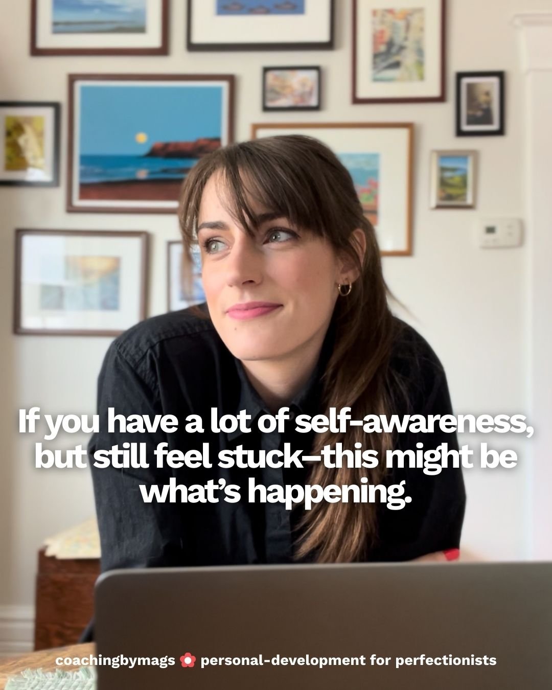 A tad of tough love, but you know you need it&hellip; ❤

I remember being frustrated for SO LONG at how stuck I felt.. I knew all the things I should be doing, but kept searching for answers&hellip; and getting more and more stuck.

Then I stopped se