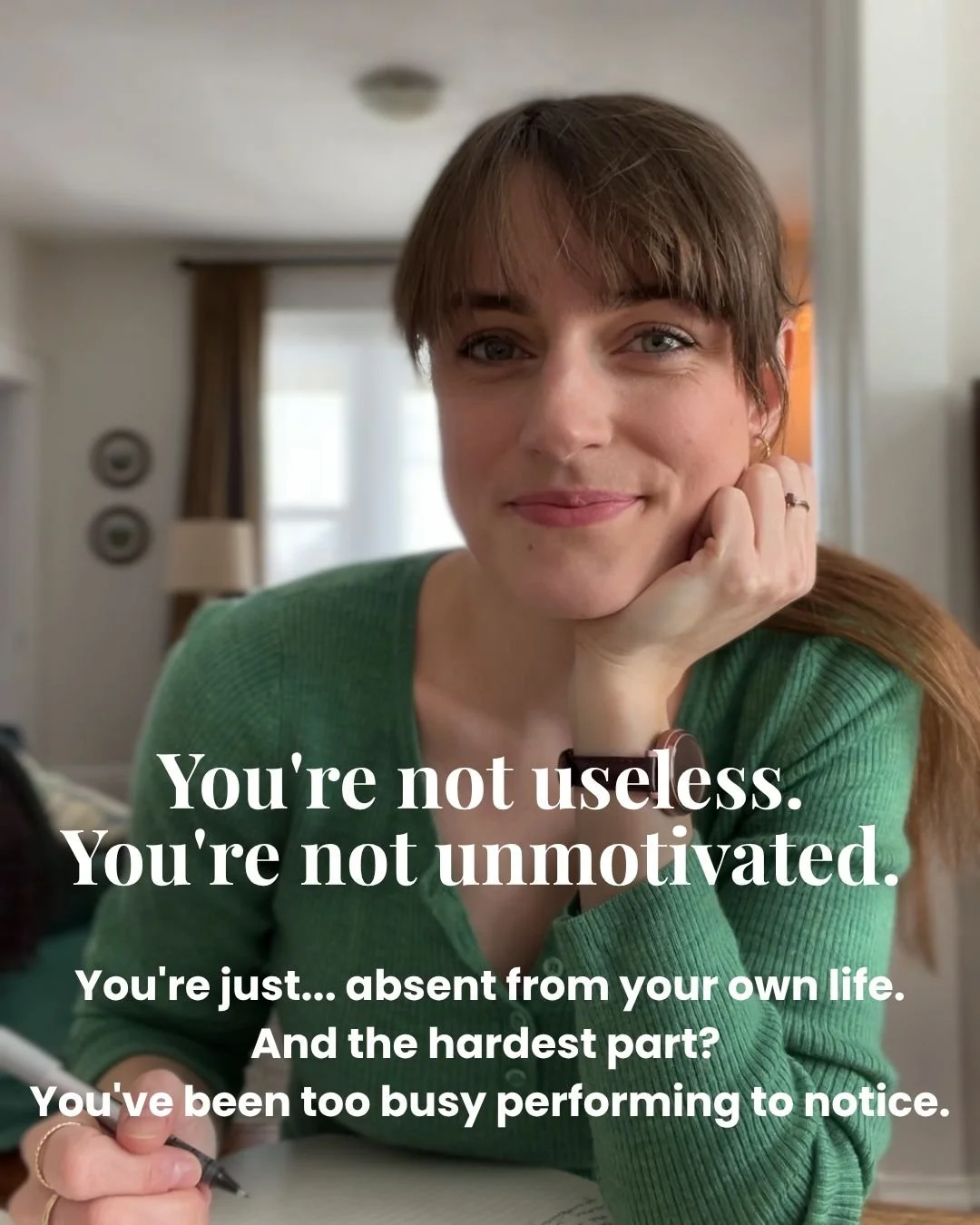 If you're ashamed to have these thoughts, let me tell you - you aren't alone. 

Most perfectionists I meet have had these thoughts.  And ironically we've used them to try and motivate ourselves. 

But it's hard to be productive if you aren't living y