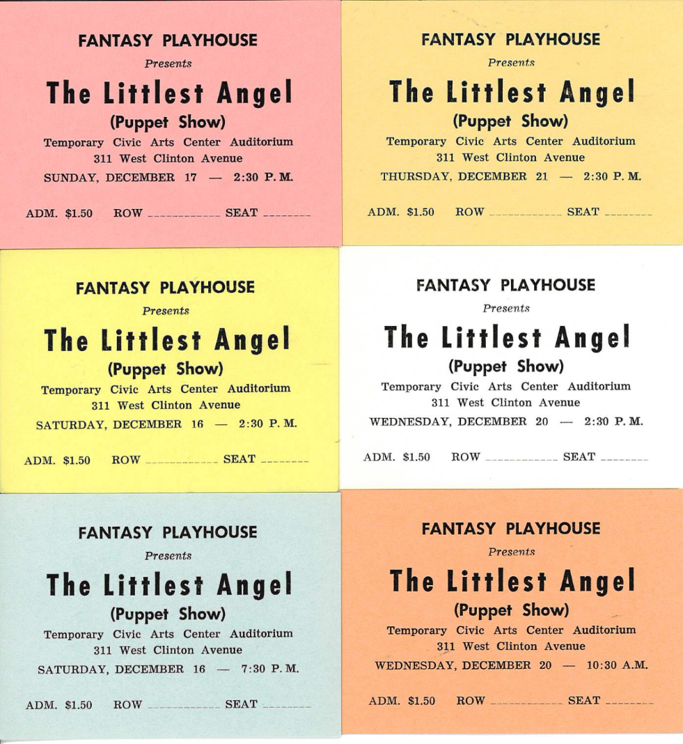 "The Littlest Angel" Tickets (1972)