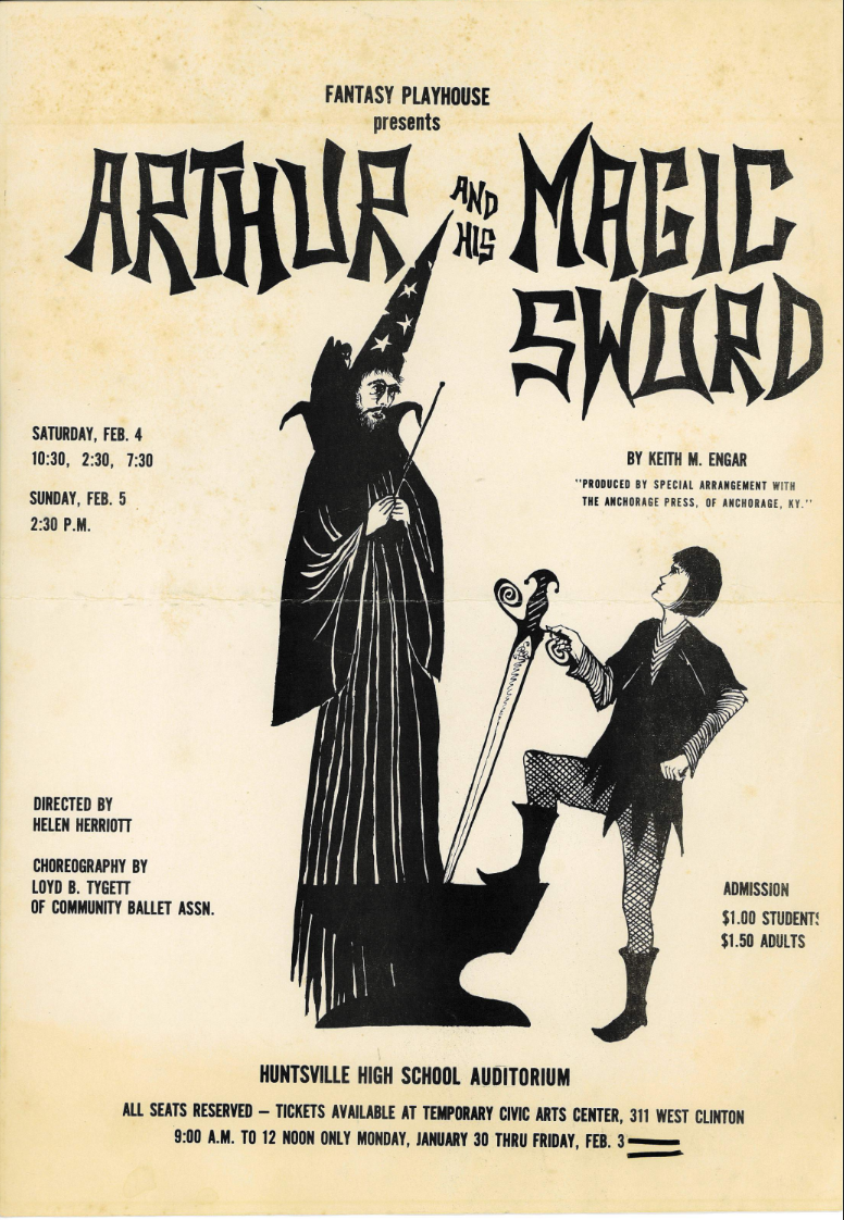 Poster for "Arthur and the Magic Sword" (1967)