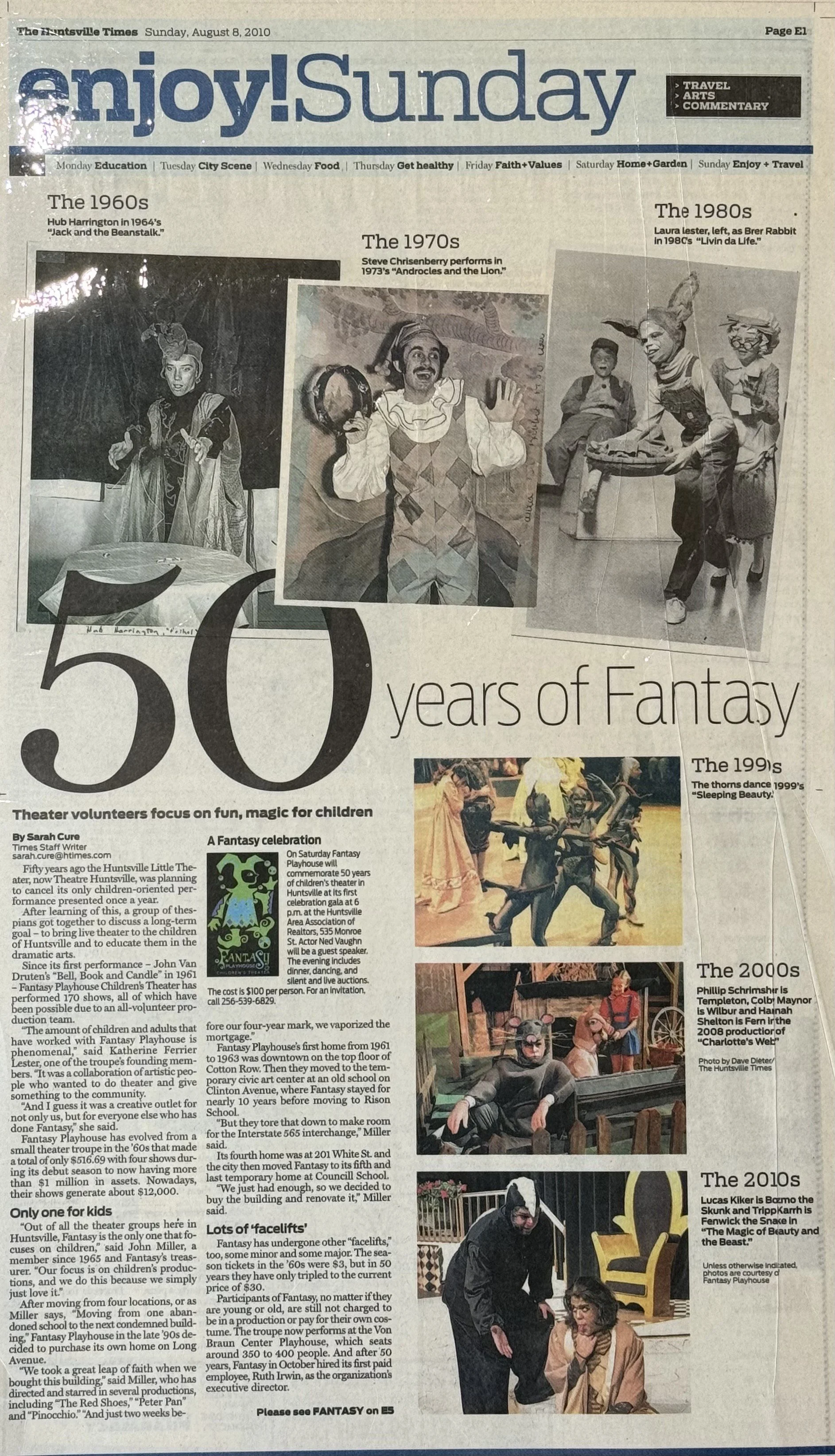 The Huntsville Times Celebrates 50 Years of FPCTA (2010)