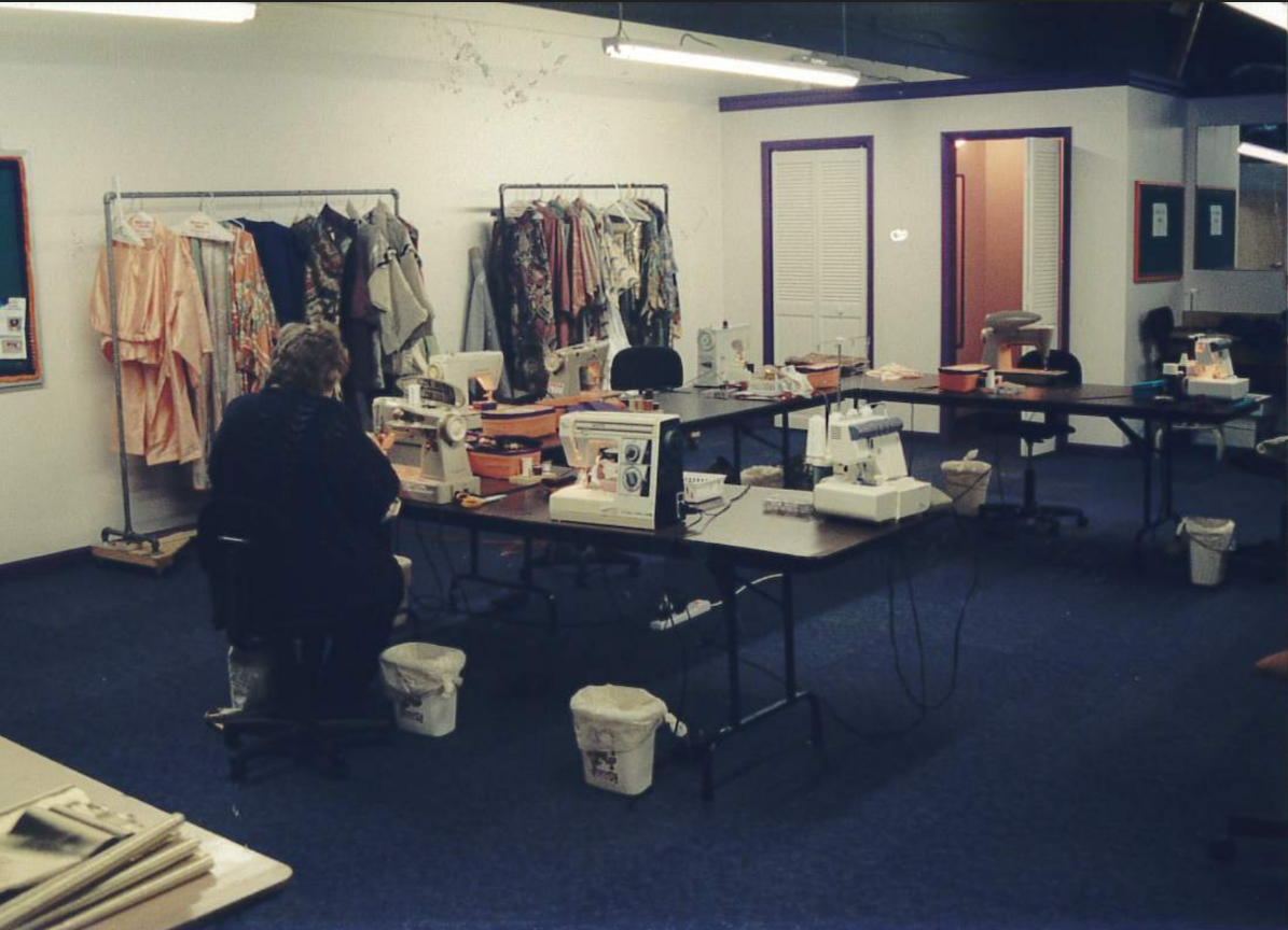 Costume Workshop at Long Ave (1990s)