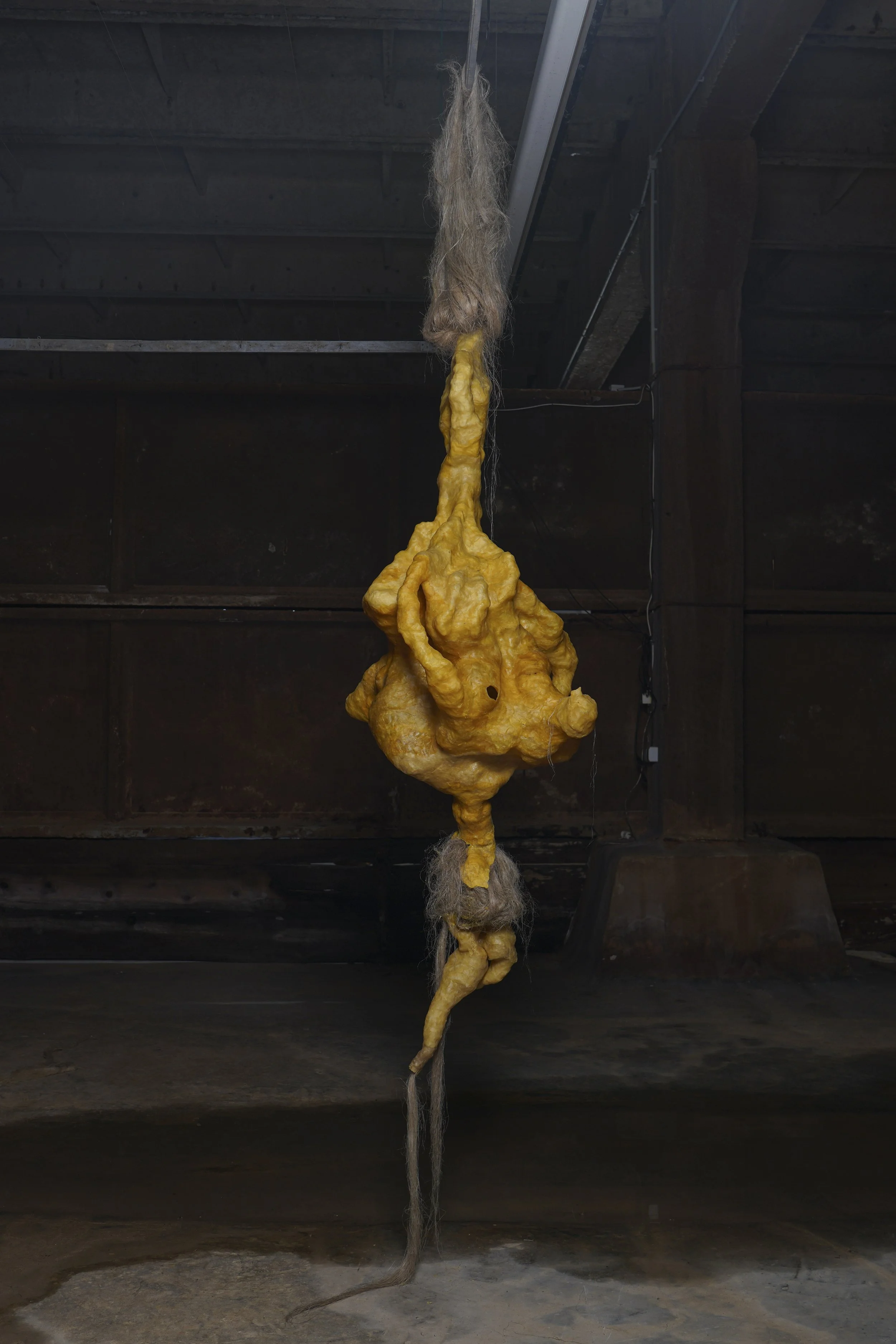 “Įterpti” Beeswax, hemp 250x60x52cm