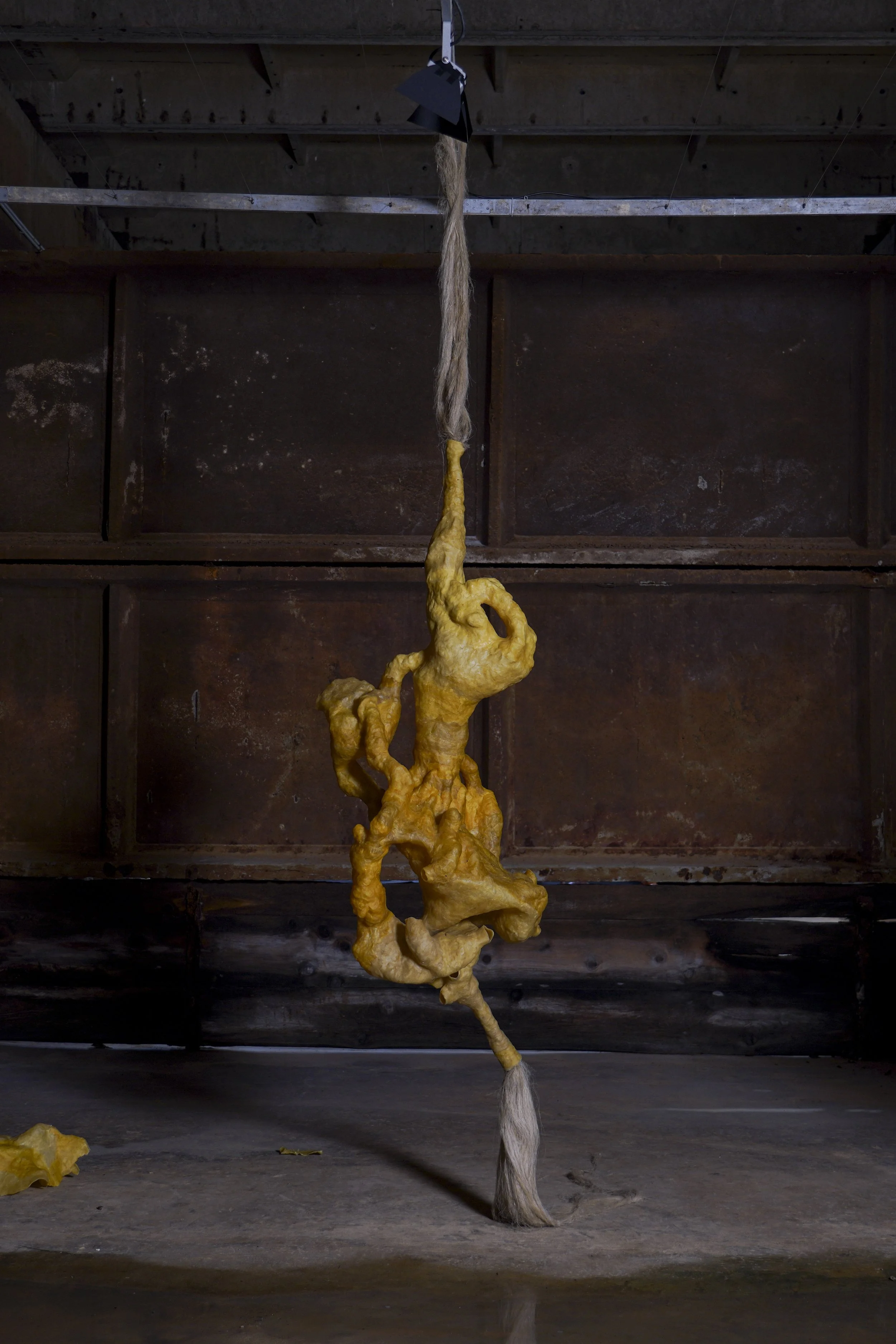 “Įterpti” Beeswax, hemp 250x60x52cm