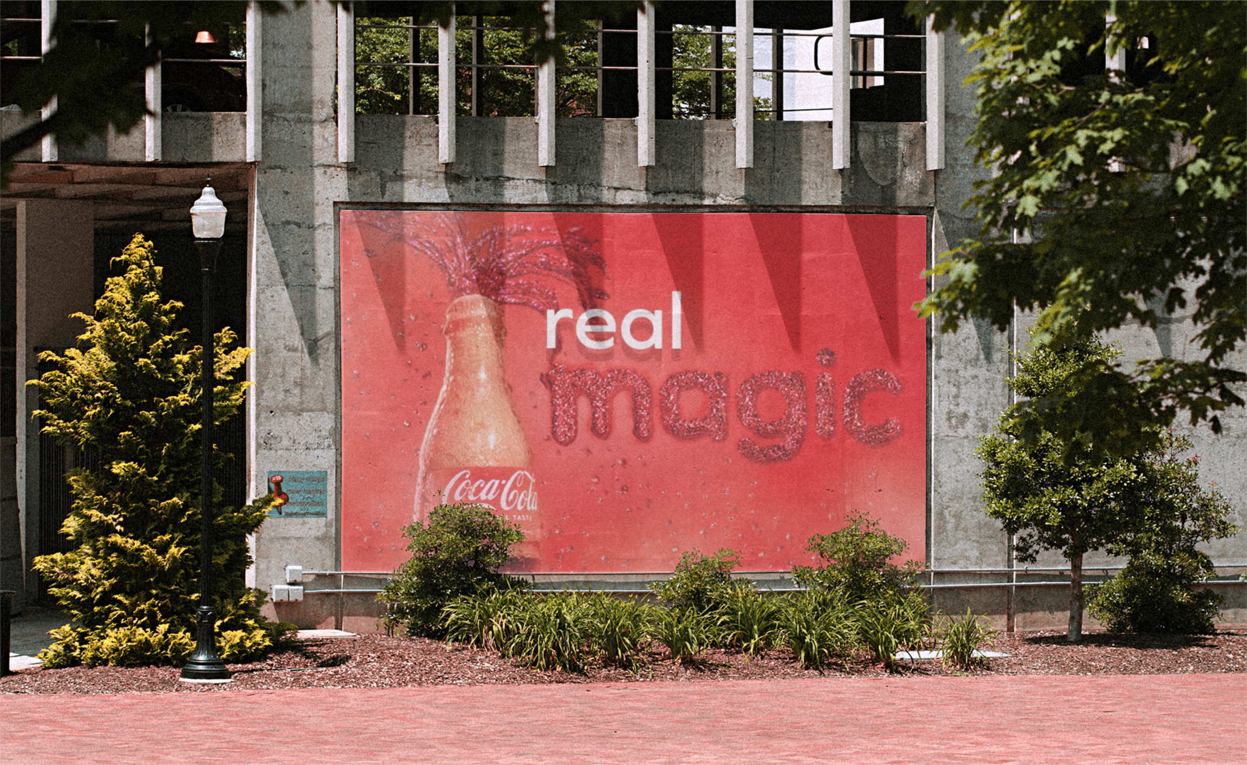 Coca-Cola "Real Magic" Wallscape