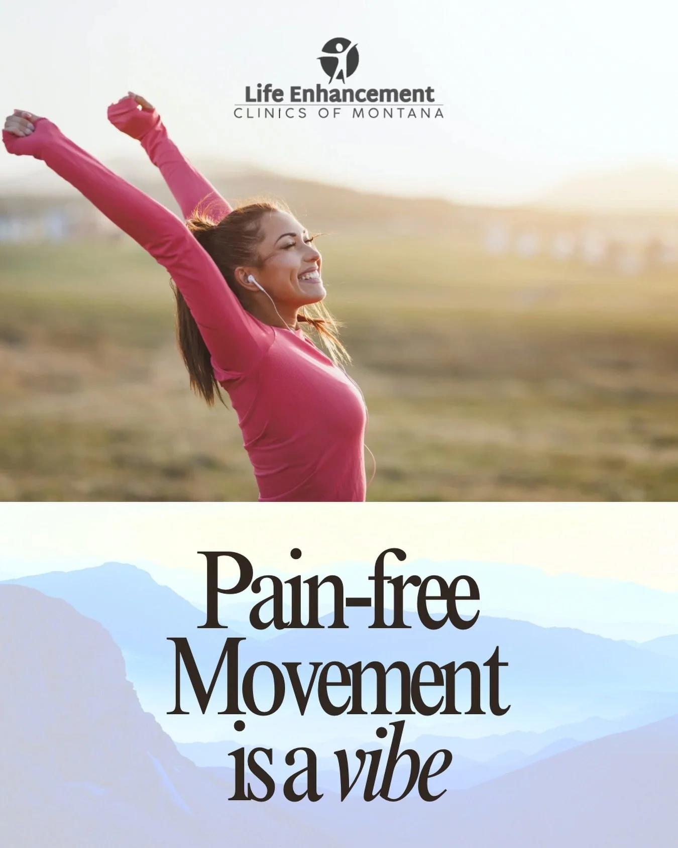 That feeling when your body moves the way it&rsquo;s supposed to &mdash; strong, steady, and pain-free &mdash; now that&rsquo;s a vibe worth chasing.

At Life Enhancement Clinics of Montana, we&rsquo;re helping people reclaim their energy, mobility, 