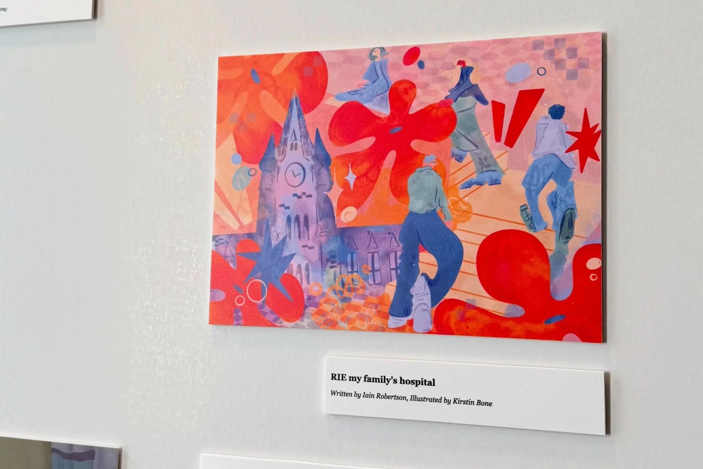 Edinburgh Book Festival: 'Words from the Wards' Postcard Exhibition