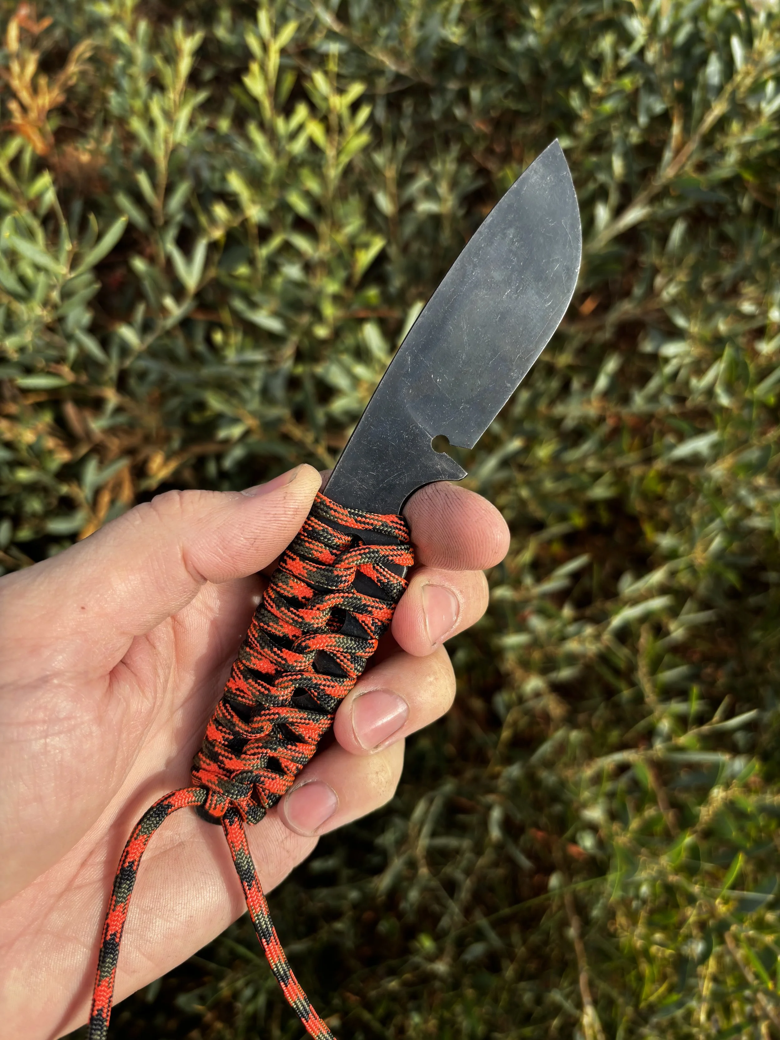 Scalpel with Orange and Black Paracord-2.jpeg