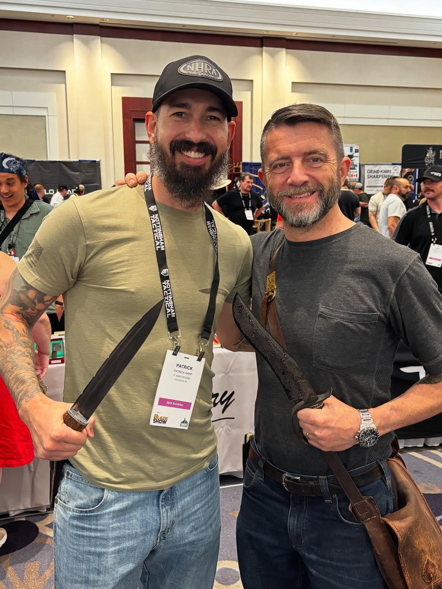 Another Blade Atlanta has come and gone. Had a good time meeting new people and hanging out with friends. Got to meet and have some great conversation with @abbott_ben He&rsquo;s a great guy and has had a lot of influence, on many of my pieces. Looki