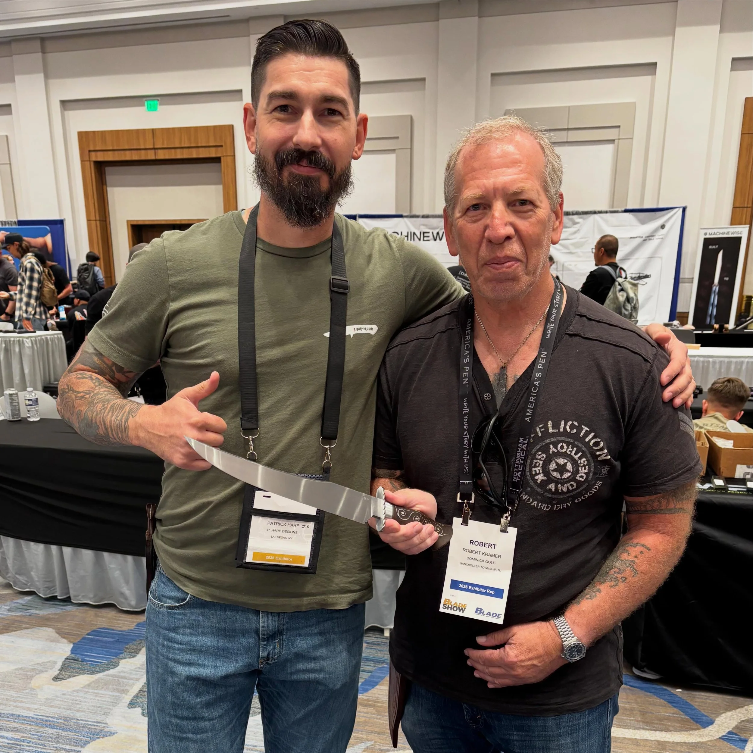 Winner winner, chicken dinner. 

Thanks Robert for your conversation and time spent hanging out. Also a huge thank you for supporting my craft, by snagging this award winning Bill Moran fighter I made. You&rsquo;re a great guy and I can&rsquo;t wait 