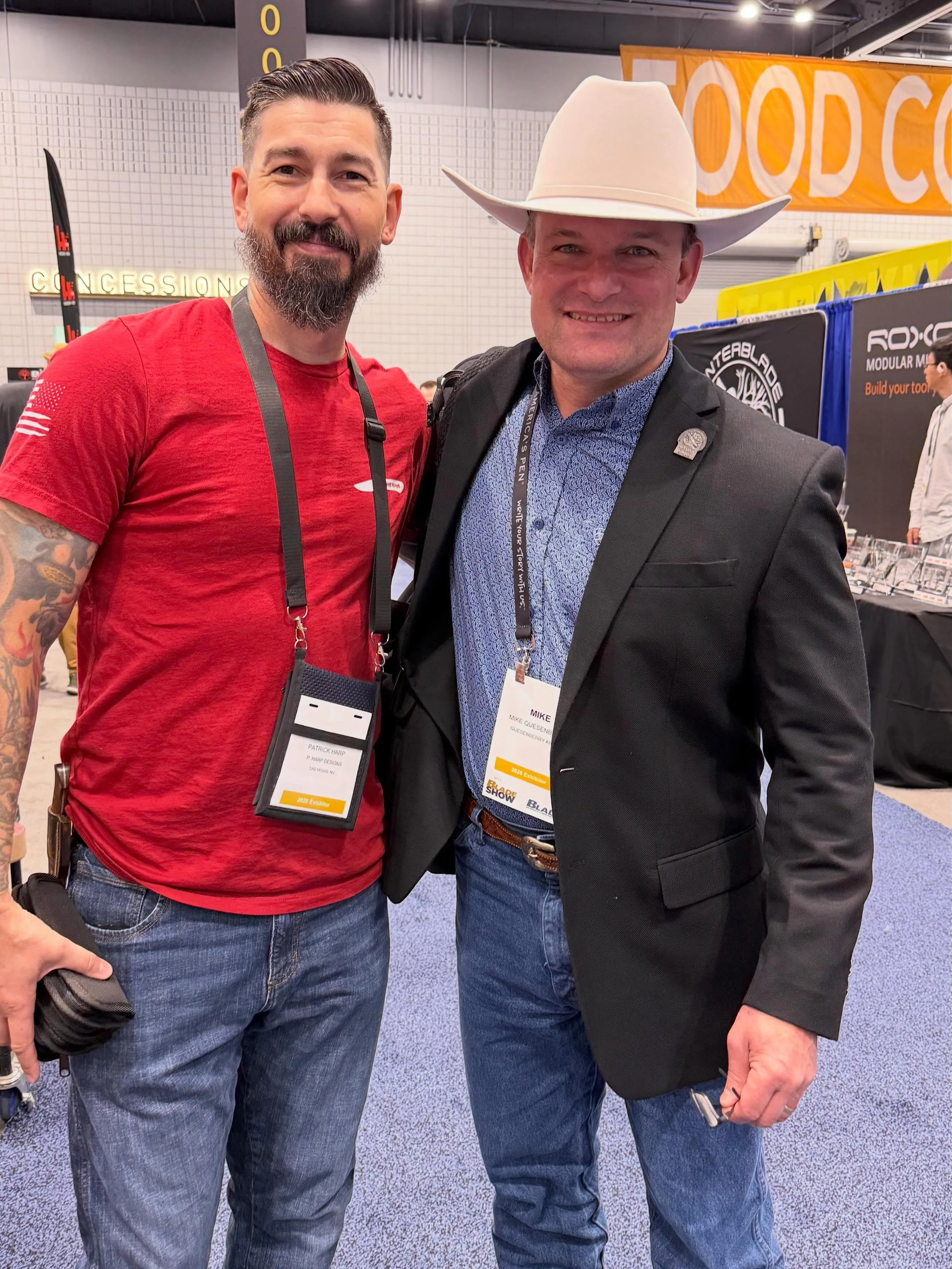 And just like that, Blade Show Atlanta is done. We had such a great show this year. I set out to achieve some goals, and I succeeded! I became a Journeyman Smith with the ABS and won the Bill Moran award. I couldn&rsquo;t be a happier person. I met a