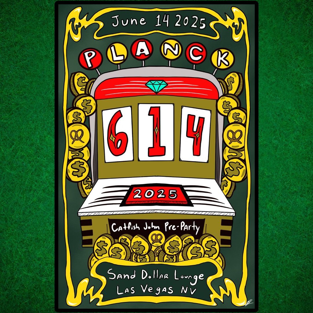PLANCKTON! VEGAS! IT’S HAPPENING! 🎰🚀
We’re making our grand return to @thesanddollarlv on Saturday, June 14th, and we’re bringing two full sets of original, mind-melting, psychedelic jams with us! 🌌🔥
This is an early show, so