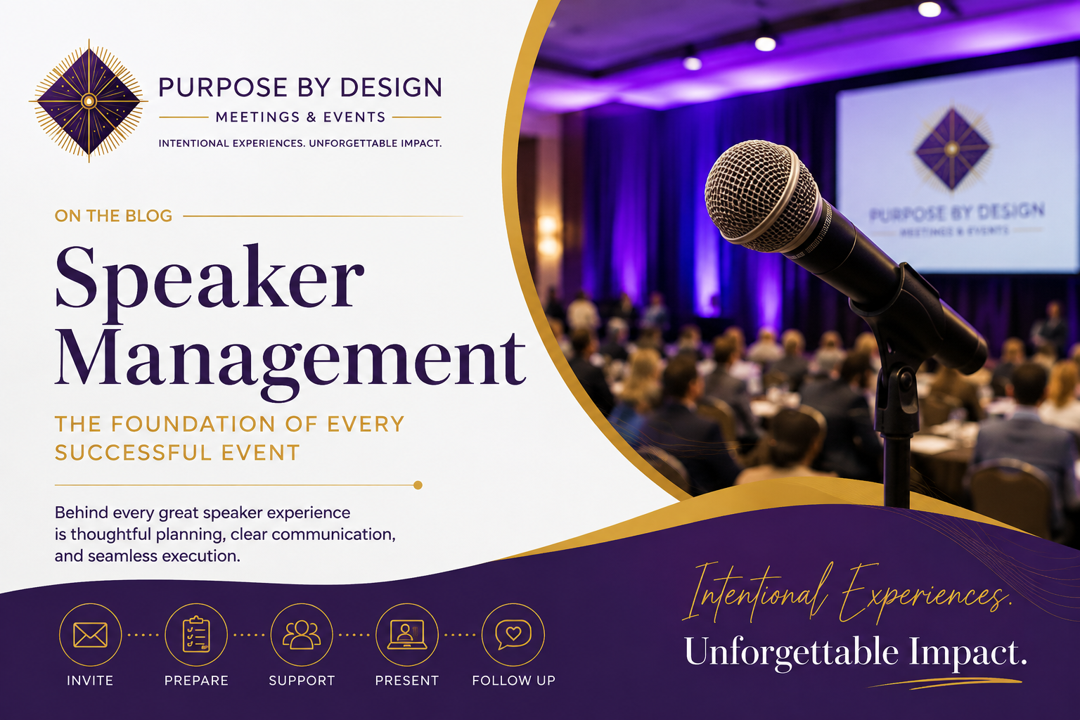 Speaker Management Is More Than Booking a Speaker—It's About Creating Exceptional Experiences