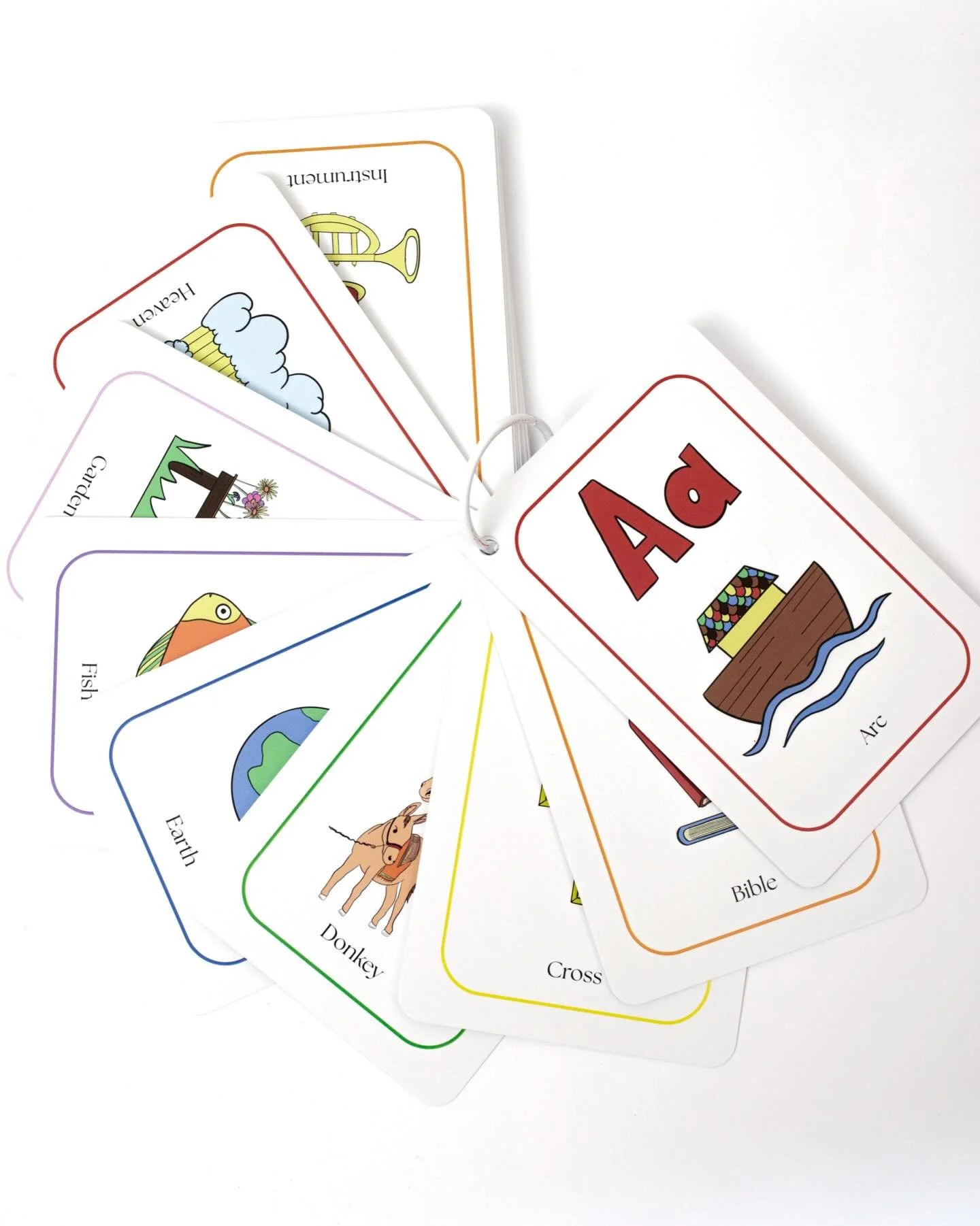 Bible ABC Flashcards 📚 🤍

&ldquo;Train up a child in the way he should go; even when he is old he will not depart from it.&rdquo;
‭‭Proverbs‬ ‭22‬:‭6‬ ‭ESV‬‬