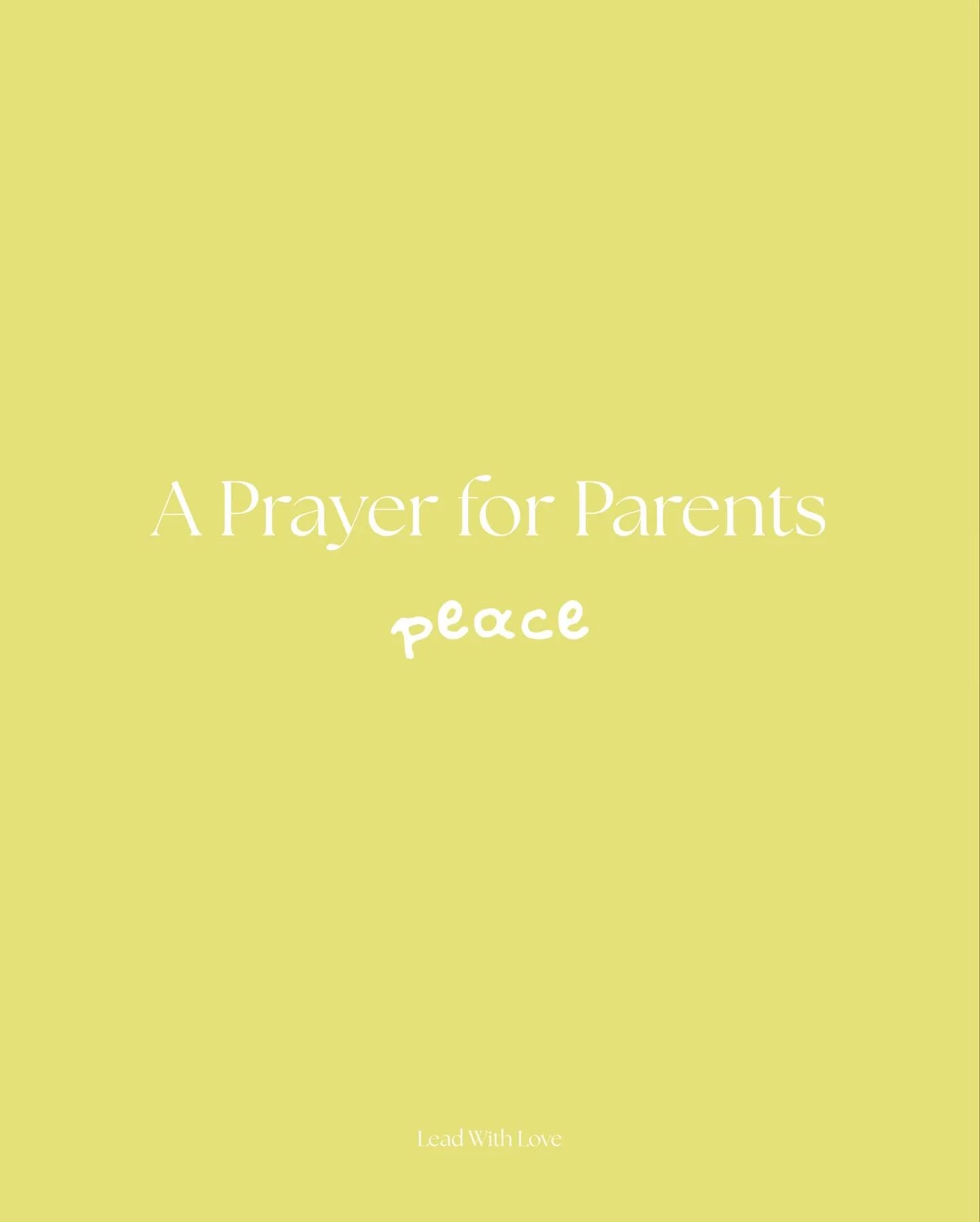 Take a moment to pray for peace in our hearts and homes. 💛

Let&rsquo;s talk about it:

&bull; How do you intentionally bring God&rsquo;s presence into everyday routines?
&bull;How can prayer and scripture become a tool for daily calm in your home?