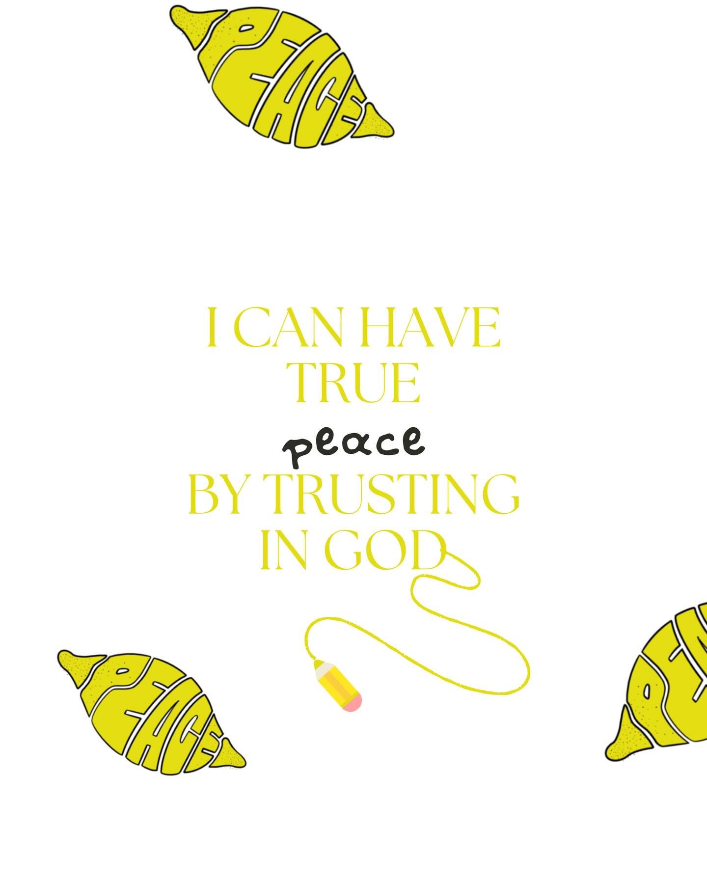 &ldquo;You keep him in perfect peace whose mind is stayed on you, because he trusts in you. Trust in the Lord forever, for the Lord God is an everlasting rock.&rdquo;
‭‭Isaiah‬ ‭26‬:‭3‬-‭4‬ ‭ESV‬‬

🍋✝️
www.leadwithlove.art