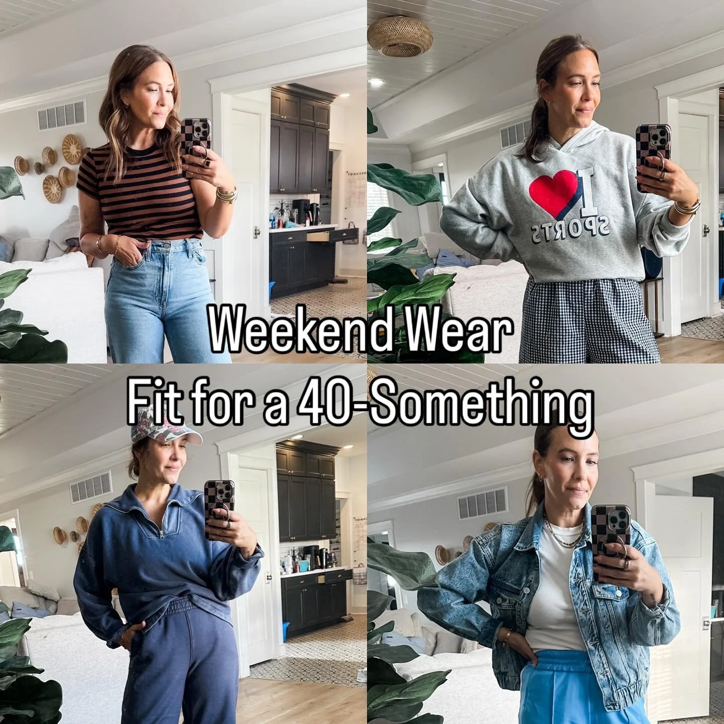 Everything I wore over the weekend for soccer, parenting, squeezing in a nap, and more parenting 🤪🥰

Comment WEEKEND to shop all of my weekend outfits!