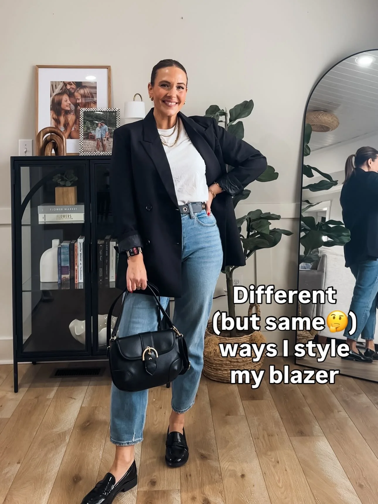 My oversized blazer is probably one of my most worn pieces in my closet (I also have it in two other colors). It&rsquo;s the perfect thing to reach for when I don&rsquo;t know what to wear! 

Comment BLAZER to have a shoppable link sent to your DM 🥰