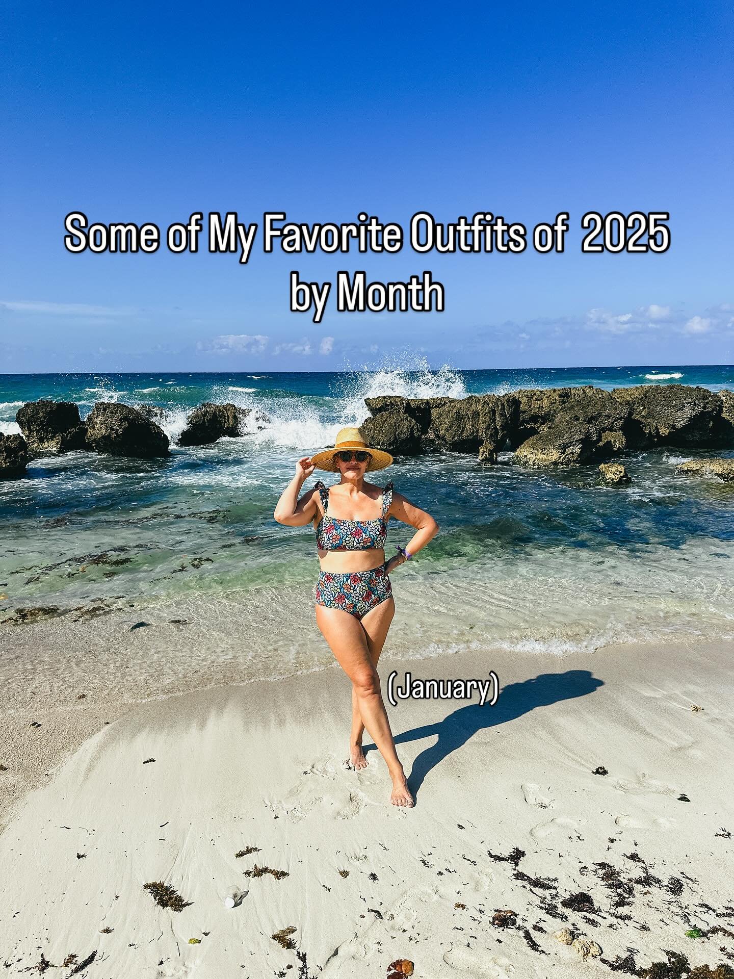 I may be currently struggling when it comes to what to wear but 2025 was filled with some really perfect-for-me outfits! 

Sharing a favorite outfit from each month this year-looking back, I *did* have some pretty good ones if I say so 🥰

Comment OU