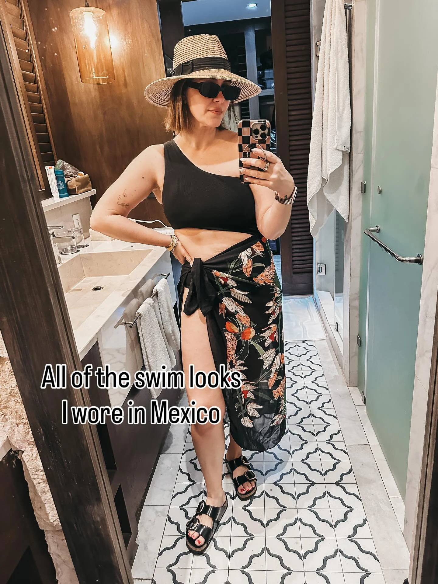 Last week at this time I was working on my tan🌴

Comment MEXICO to shop all of my swim looks (including accessories and coverups!). A lot of them I&rsquo;ve had for a few summers 😎