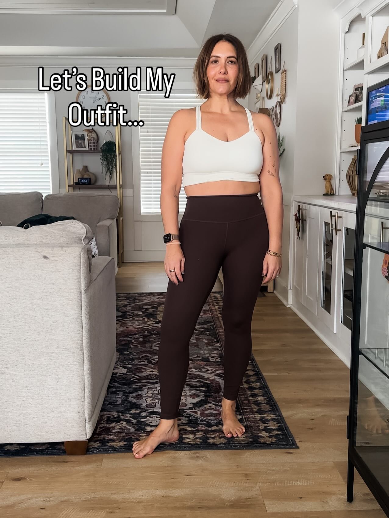 Put these leggings on with every intention of working out today but the day had other plans, so I pivoted and 
made the leggings my personality for the day 🤎

Comment LEGGINGS to have sizing info and a link to shop sent to your DM!