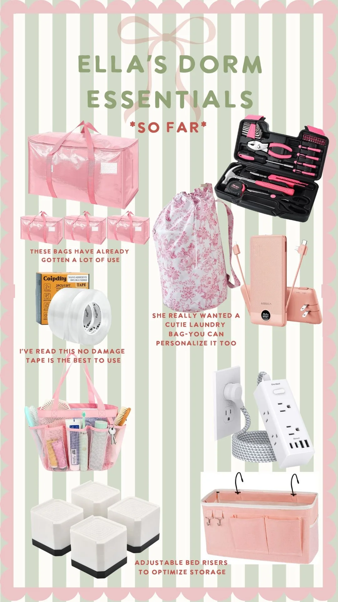 College Purchases So Far for Our High School Senior 