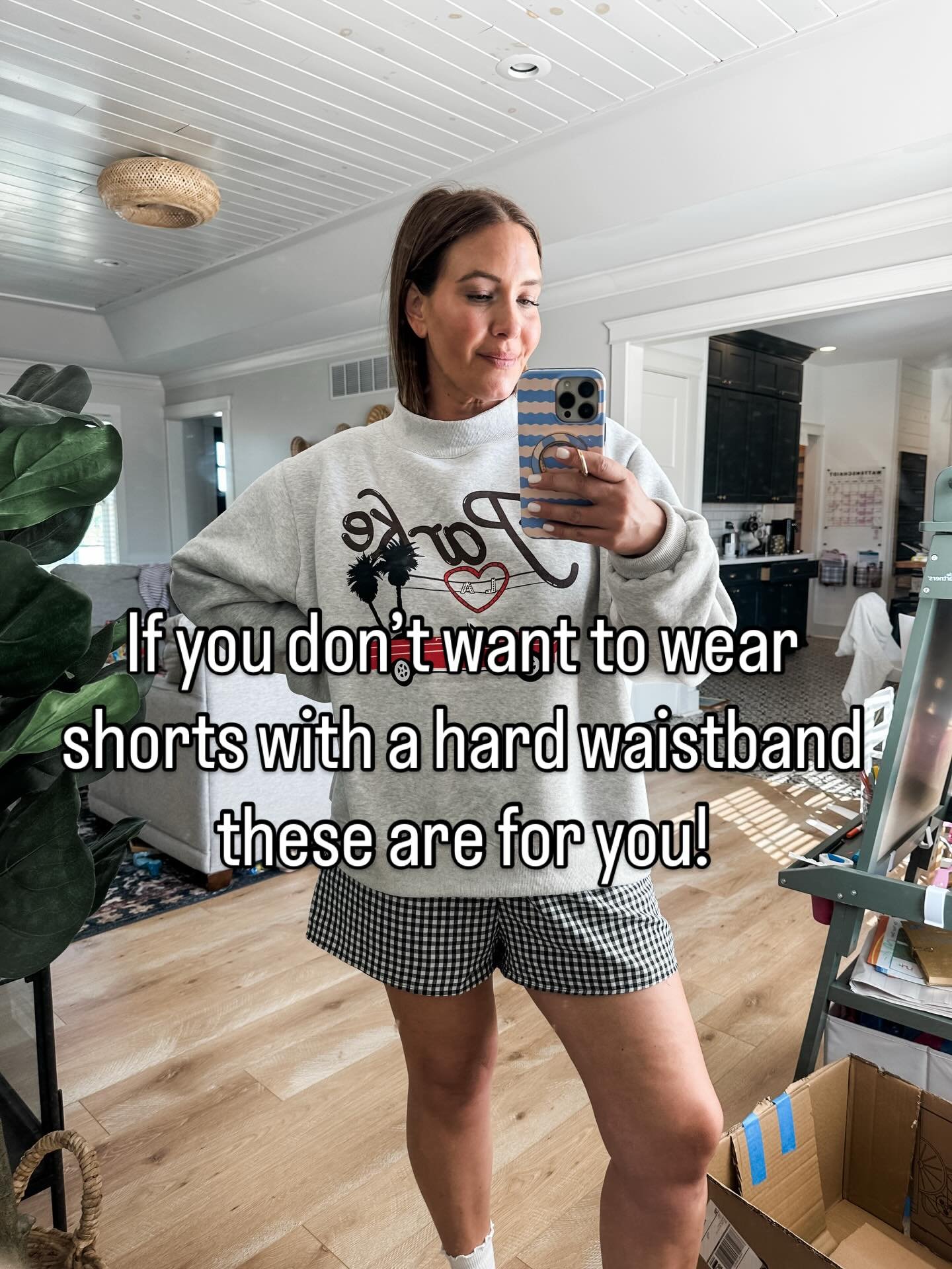 My girls think these look like grandpa shorts, but at least I&rsquo;m comfy, and YOLO I guess🤣🤷🏻&zwj;♀️

Under $10, I&rsquo;ve had for years, have worn so much and they come in so many color combos &hearts;️

Comment SHORTS to shop everything!!