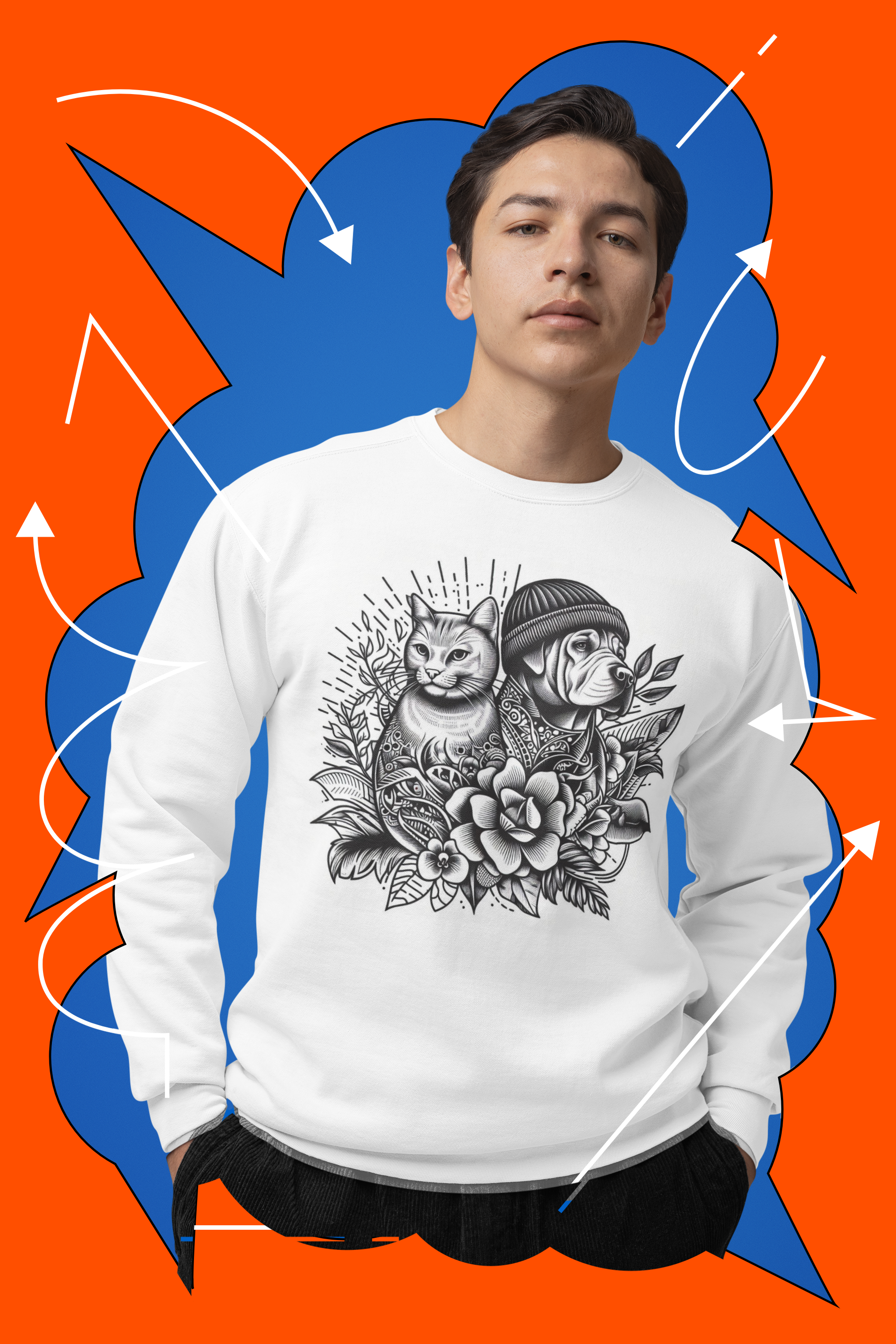 comfort-colors-sweatshirt-mockup-of-a-man-posing-against-colorful-graphics-7246c.png