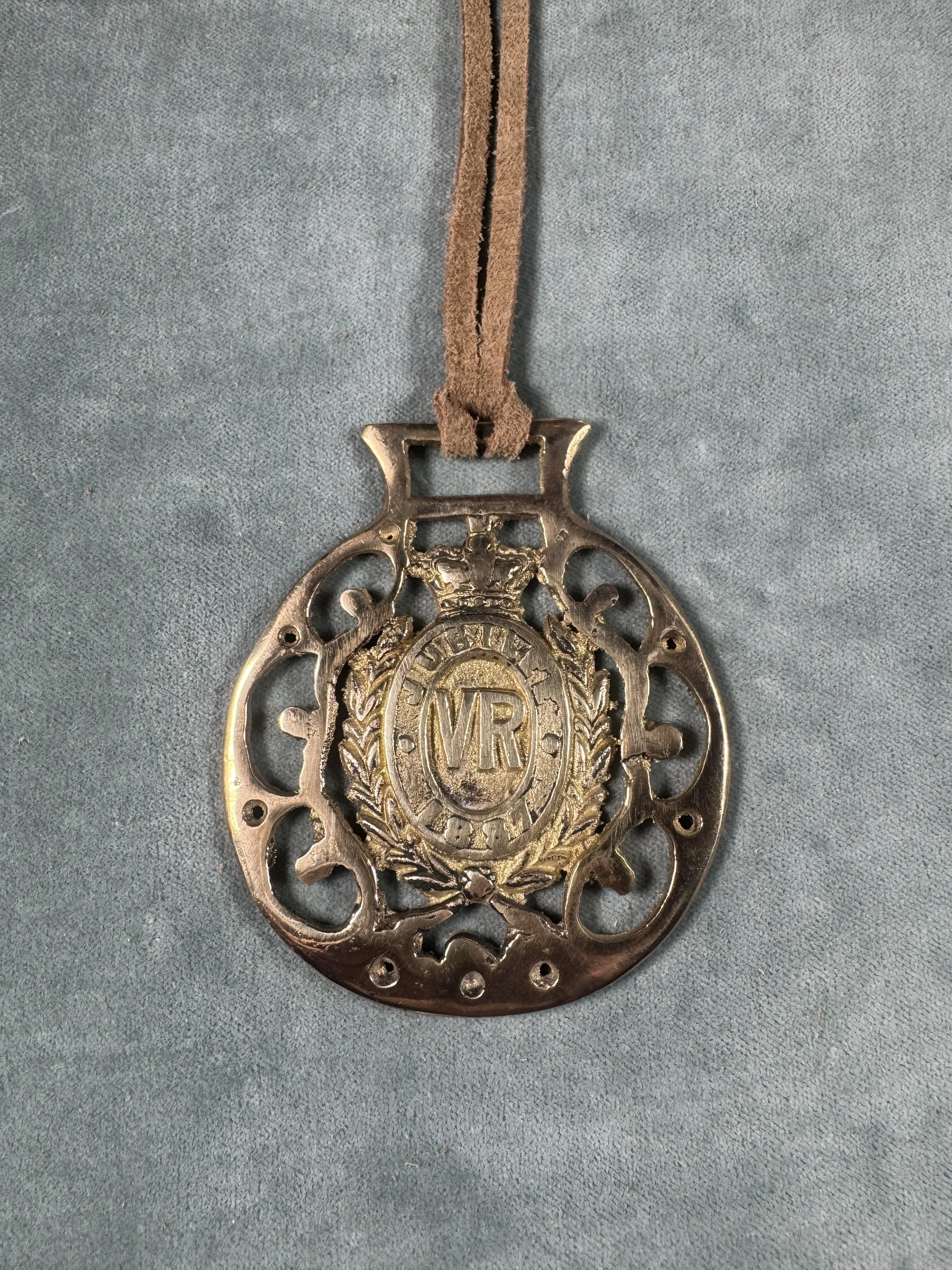 Rare Double sided Man in the Moon crescent 1880