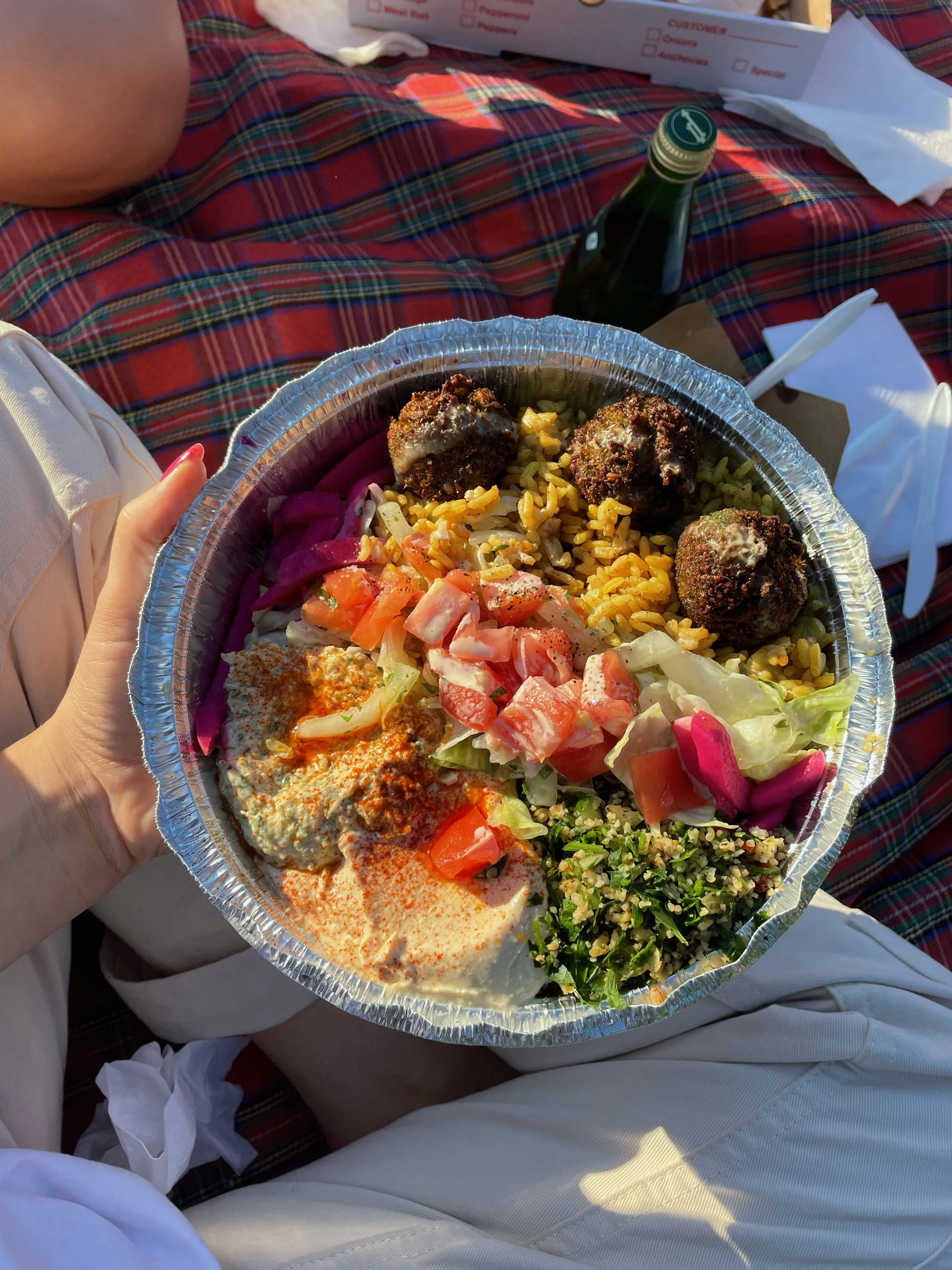 Mamoun's Falafel; NYC