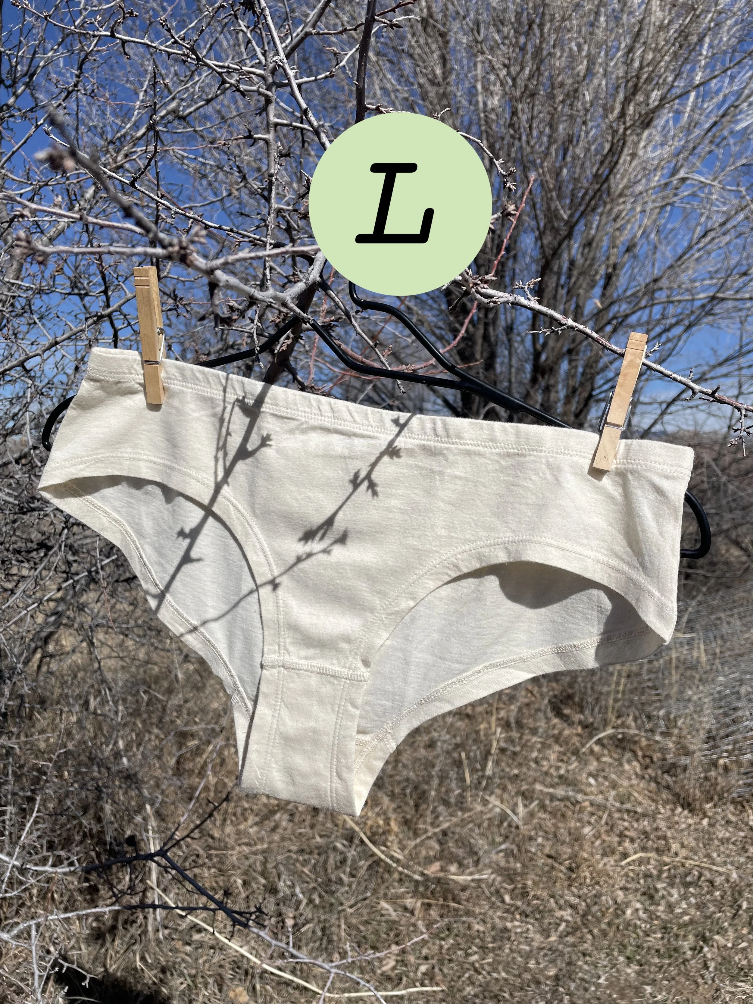 Organic Undyed Cotton Underwear
