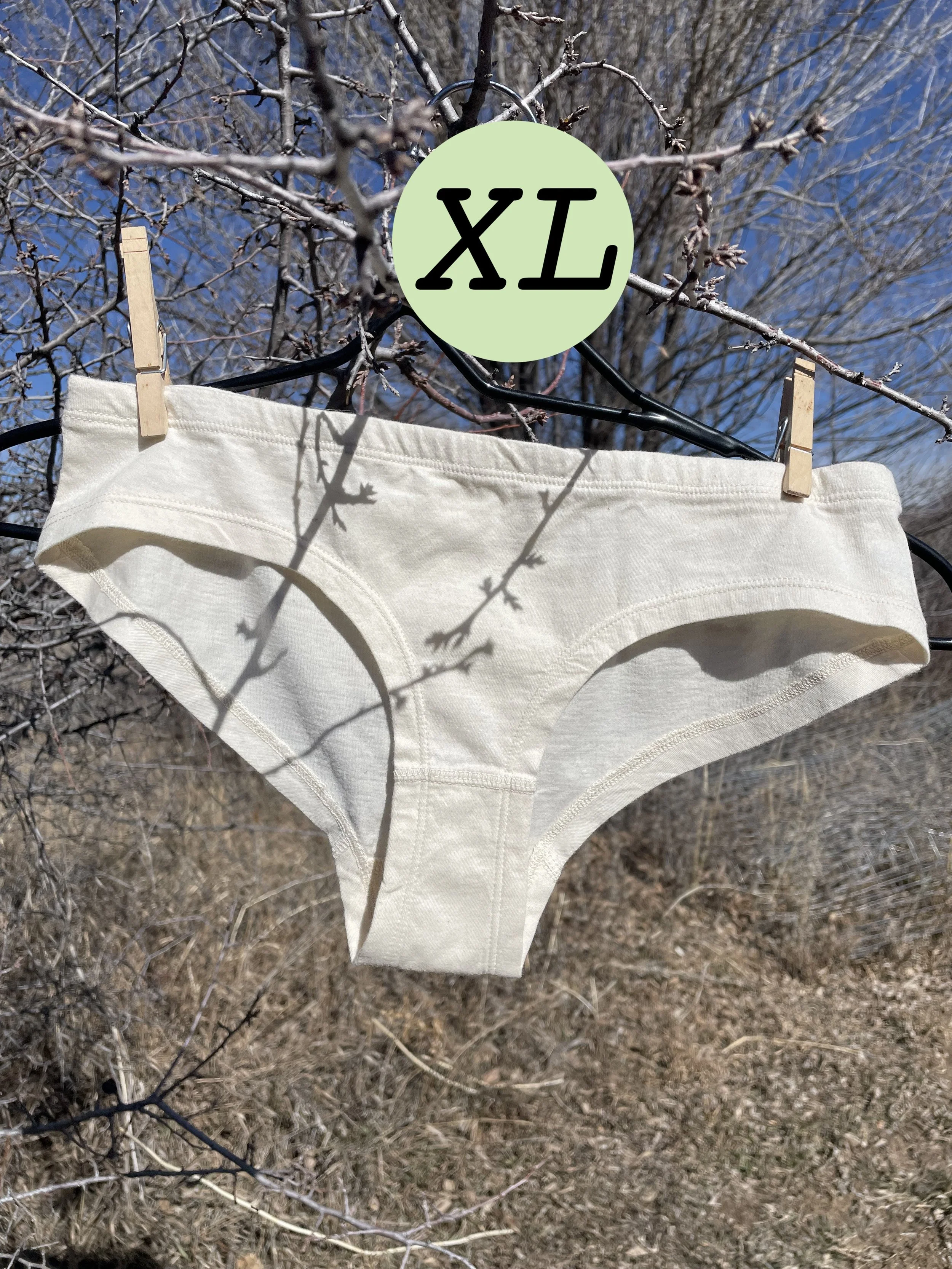 Organic Undyed Cotton Underwear